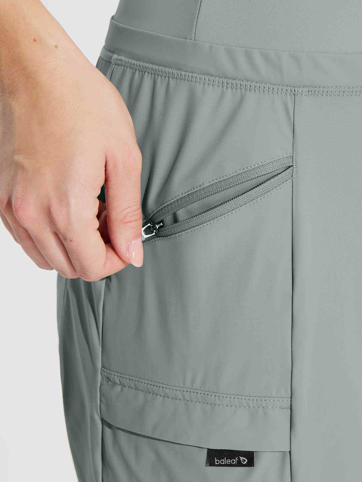 Women's 11" Quick-Dry Hiking Cargo Shorts - Image 14