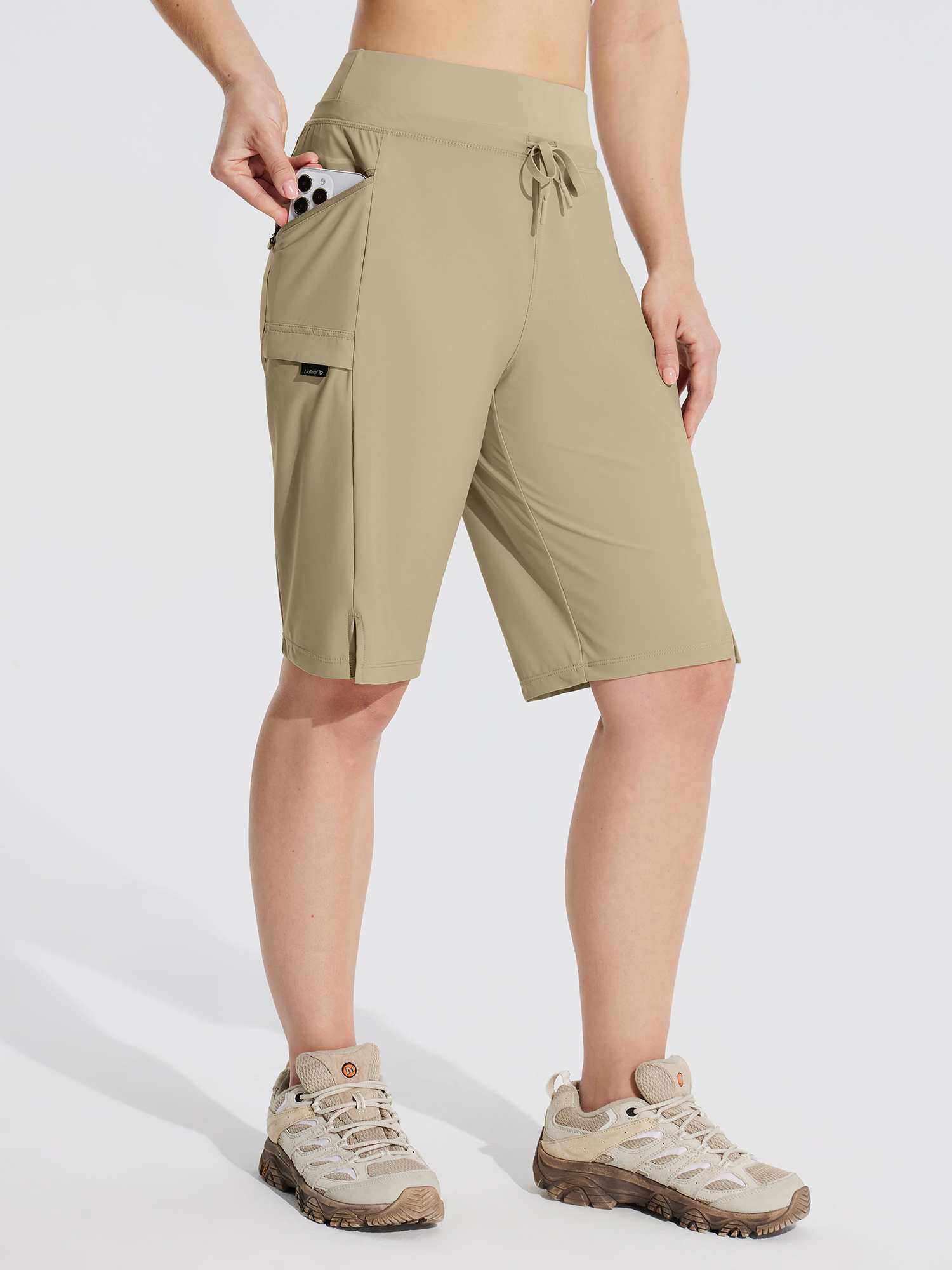 Women's 11" Quick-Dry Hiking Cargo Shorts - Image 8