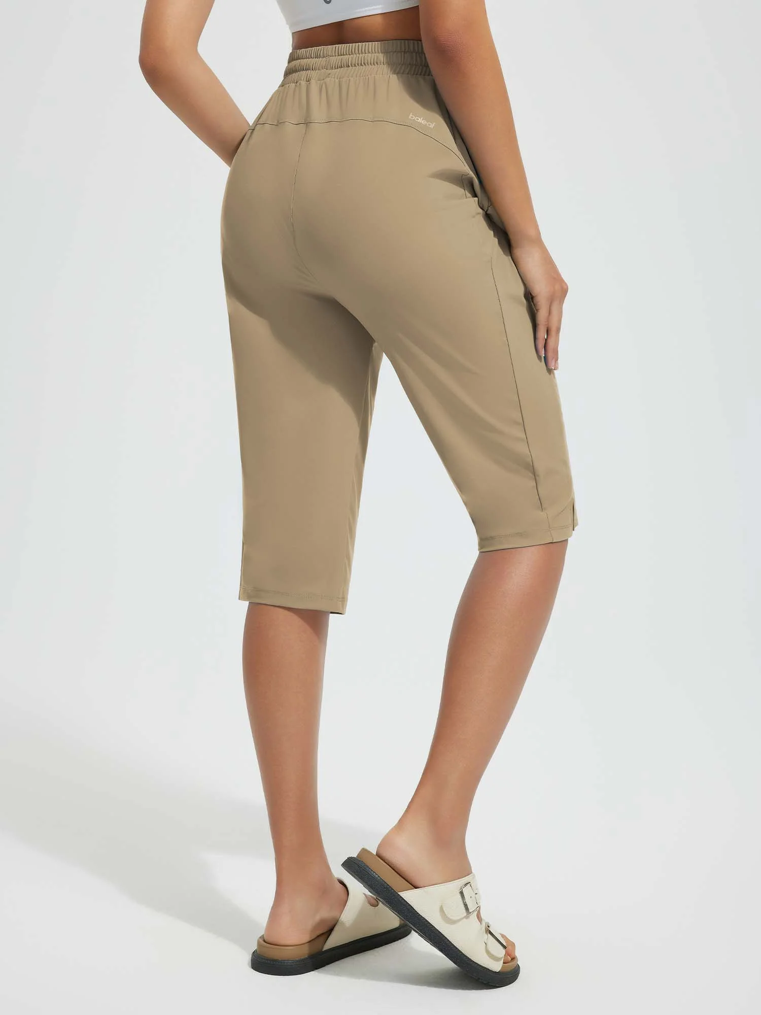 Women's 15" UPF 50+ Quick-Dry Swim Capris - Image 18
