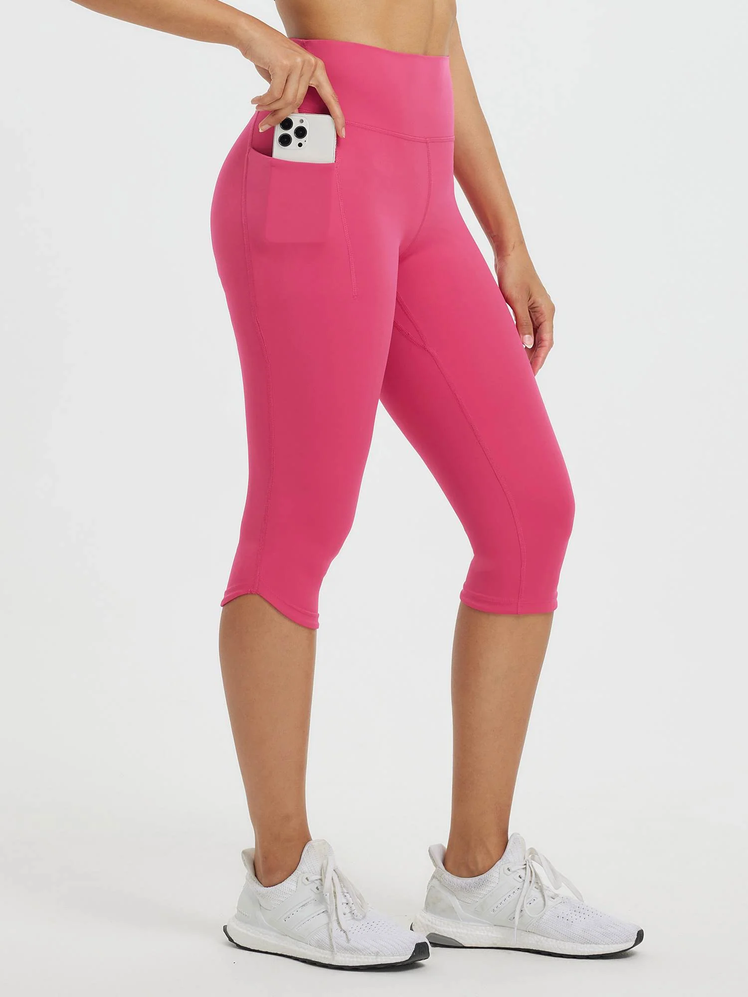 Women's 17" High-Waisted Capris - Image 13