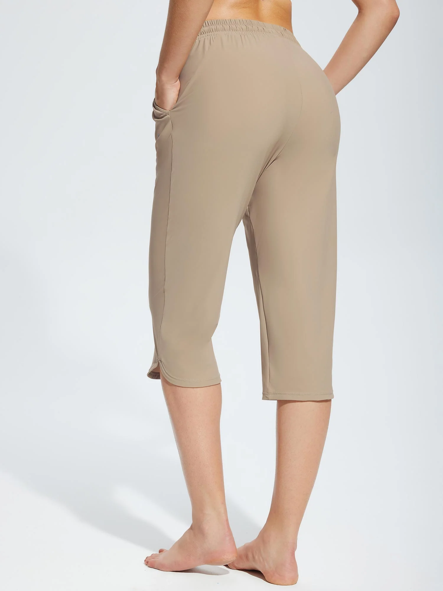 Women's 18" UPF 50+ Quick-Dry Swim Capris - Image 15