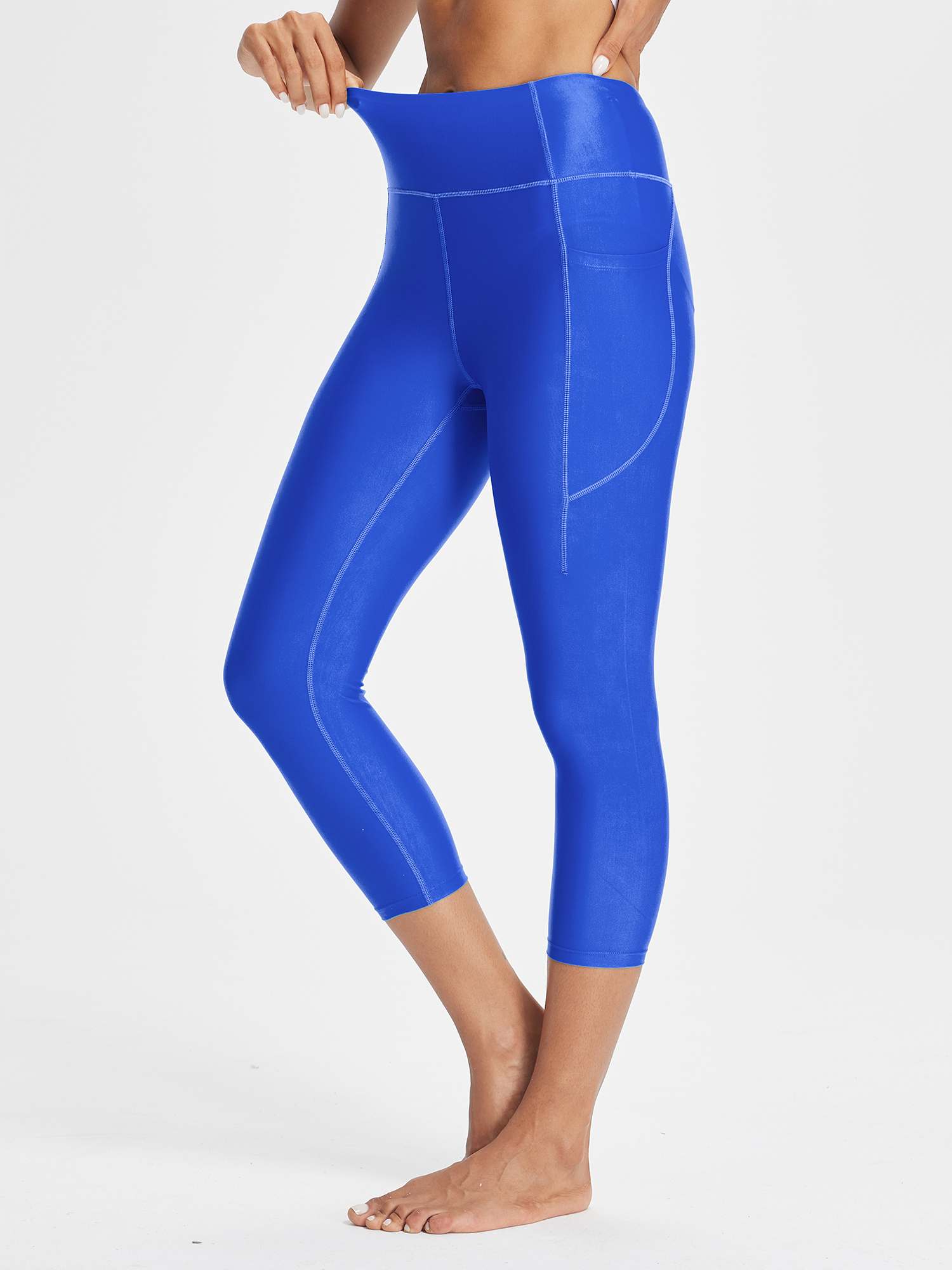 Women's 20" UPF 50+ Quick-Dry Swim Capris - Image 16