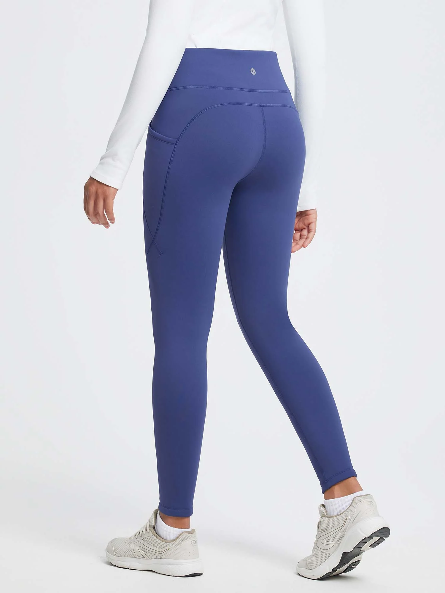 27" Thermal Fleece High-Waist Yoga Leggings - Image 11