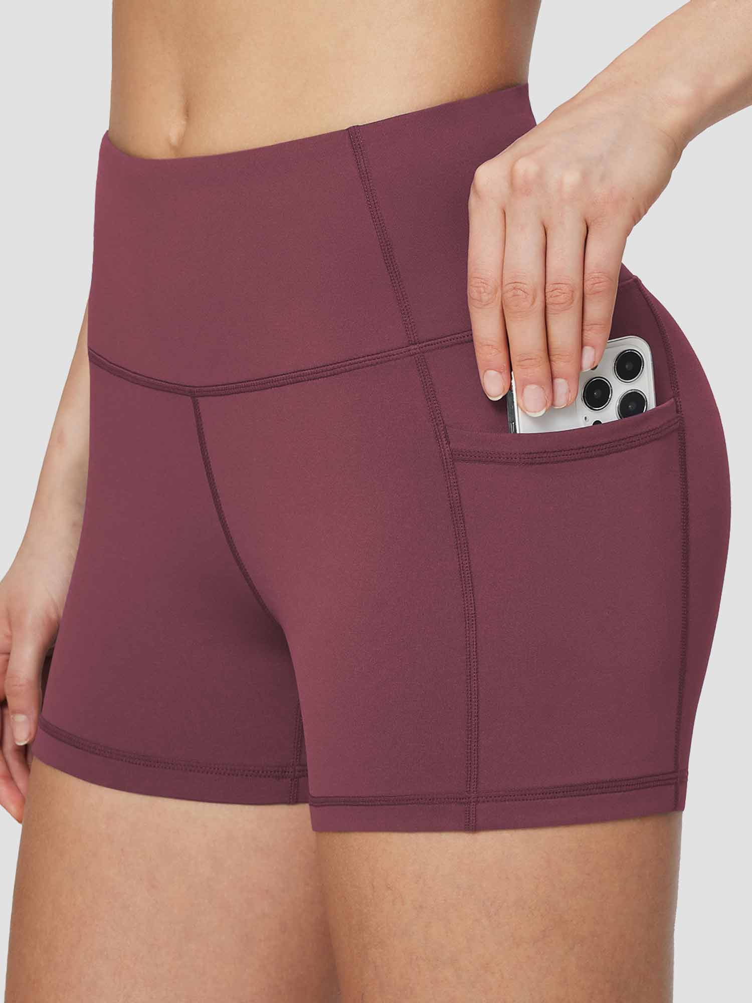 Women's 3" High-Waisted Compression Biker Shorts - Image 24