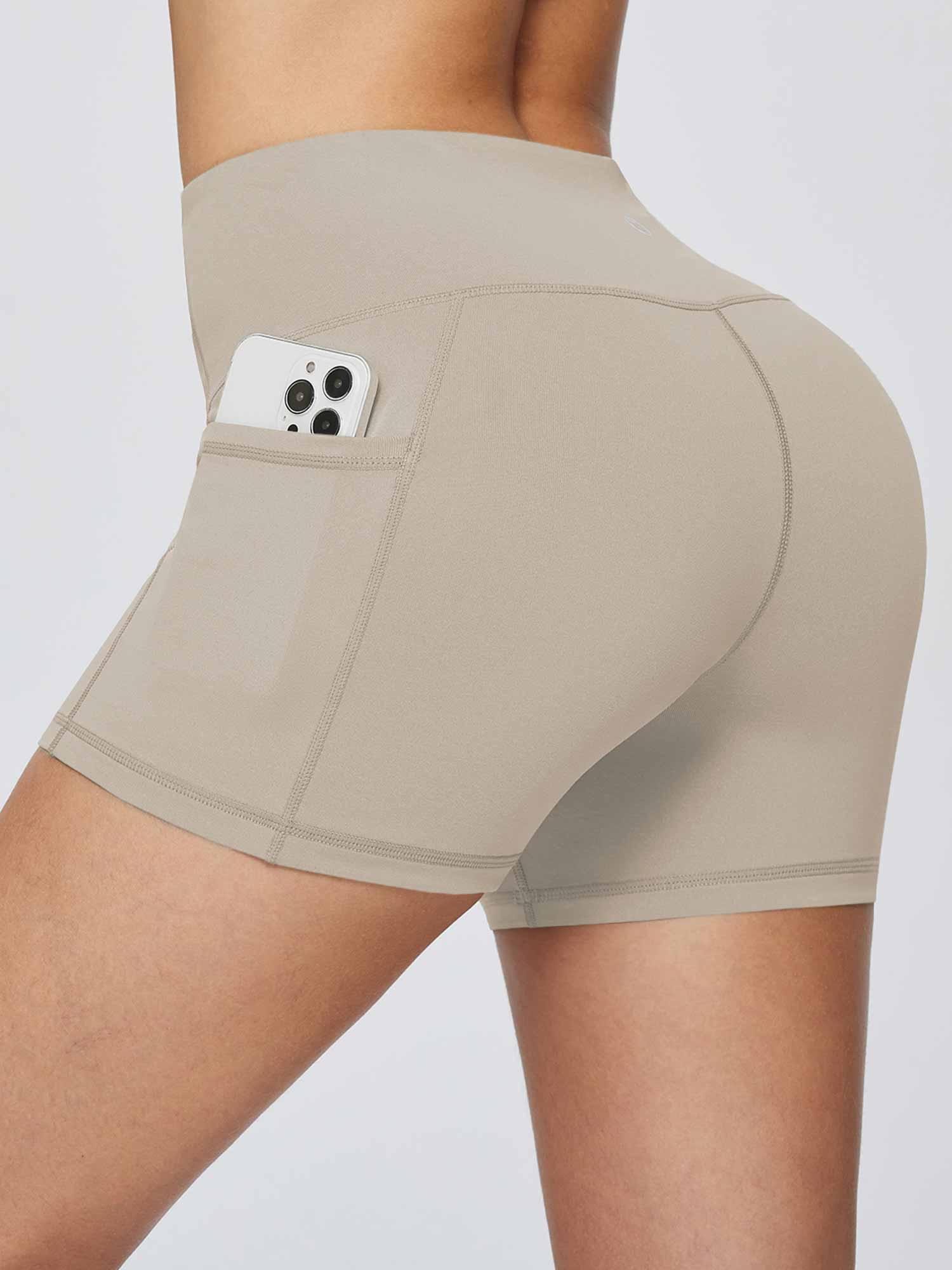 Women's 3" High-Waisted Compression Biker Shorts - Image 30