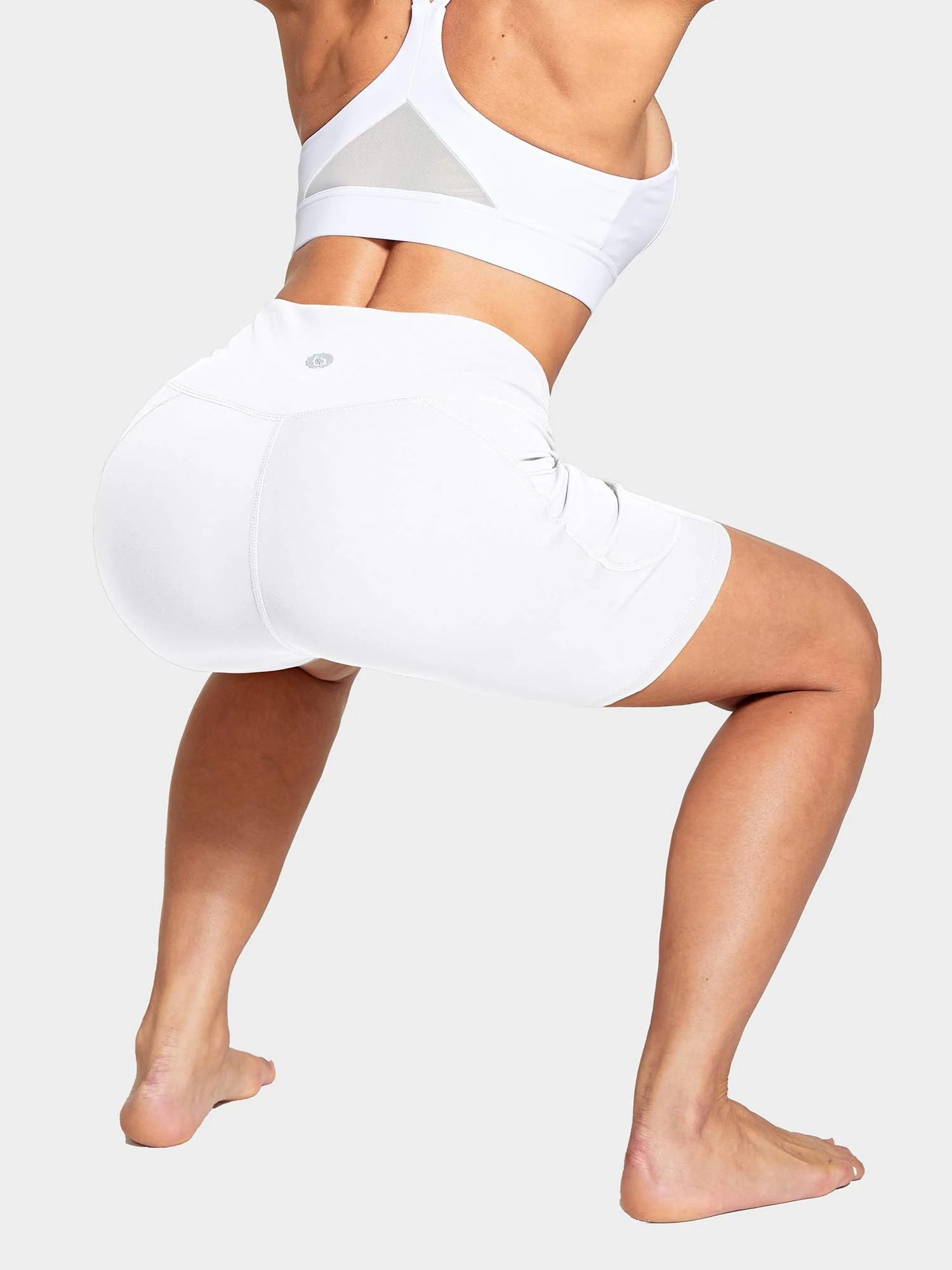 Women's 6" High-Waisted Biker Shorts - Image 22
