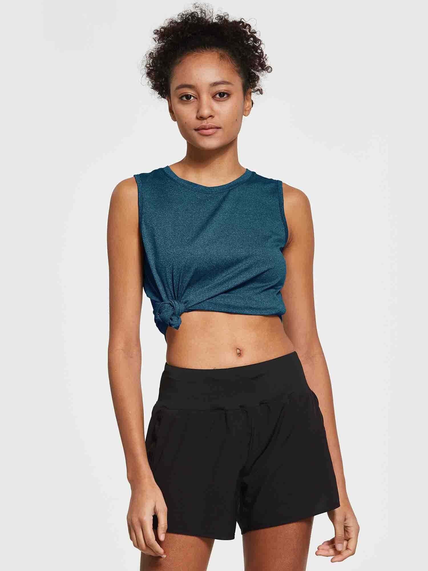 Women's Sleeveless Workout Tank - Image 16