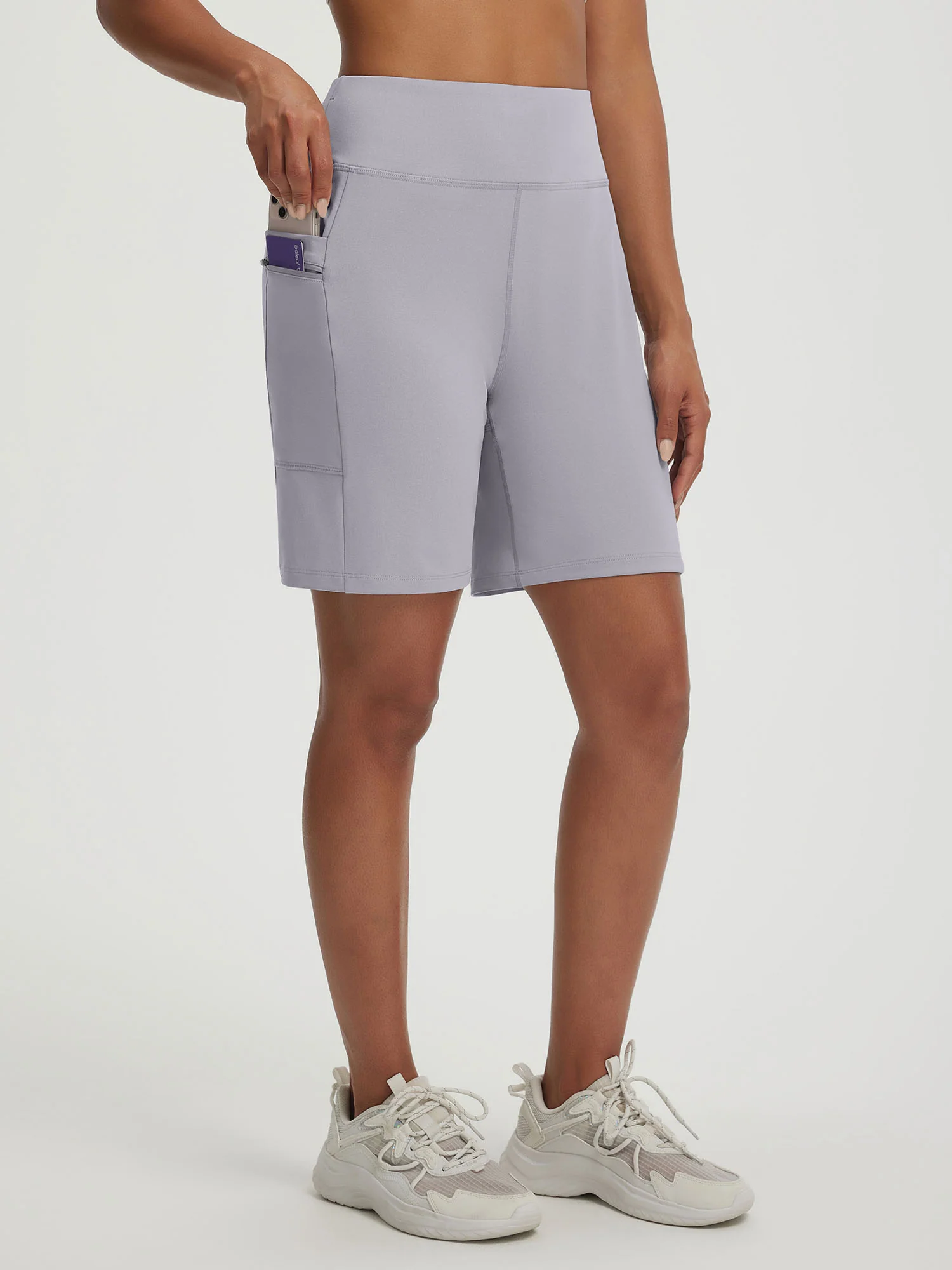 Baleaf High-Rise Stretchy Running Shorts 7" - Image 21