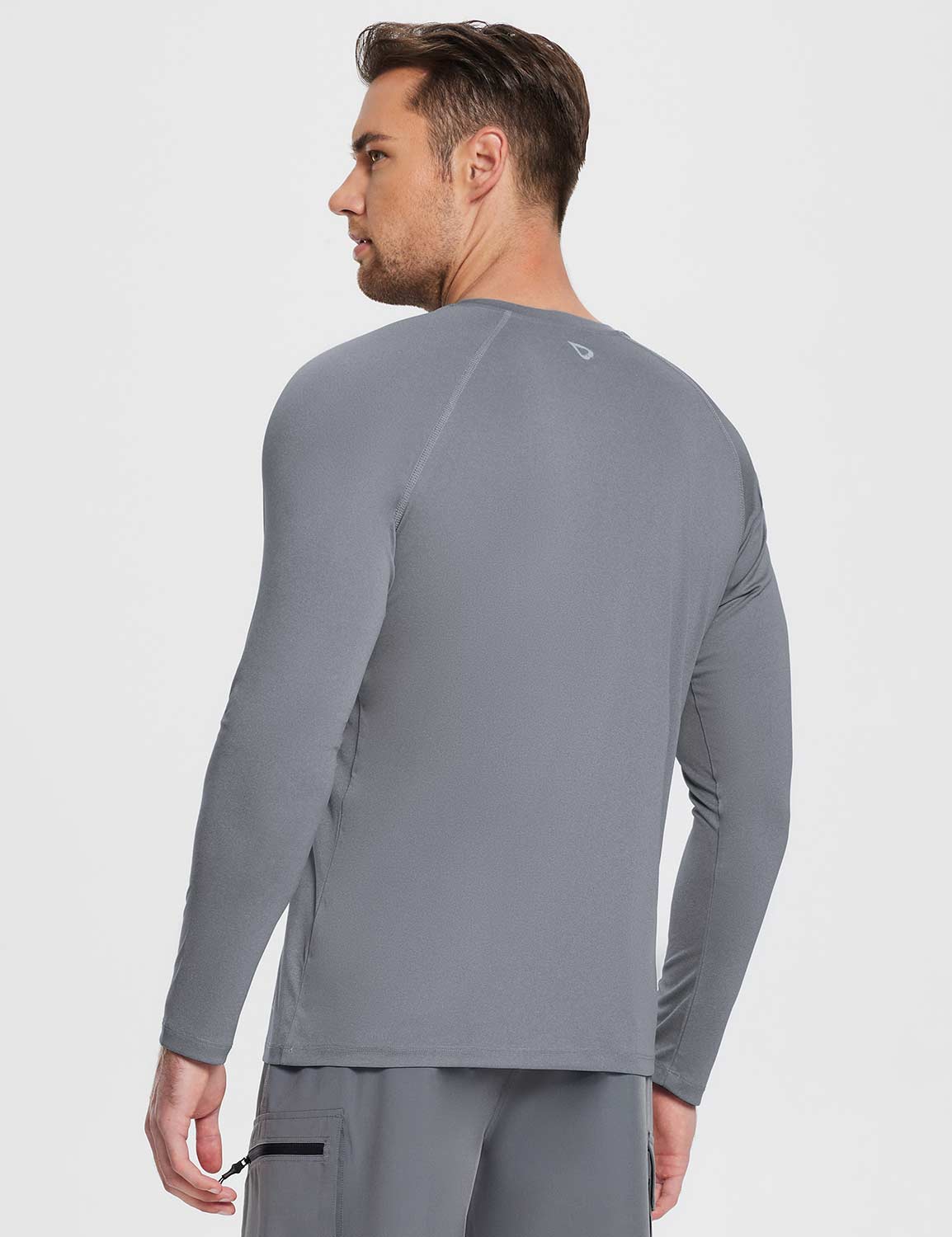 Flyleaf Men's UPF 50+ Crew Neck Long-Sleeve Sun Shirt - Image 10