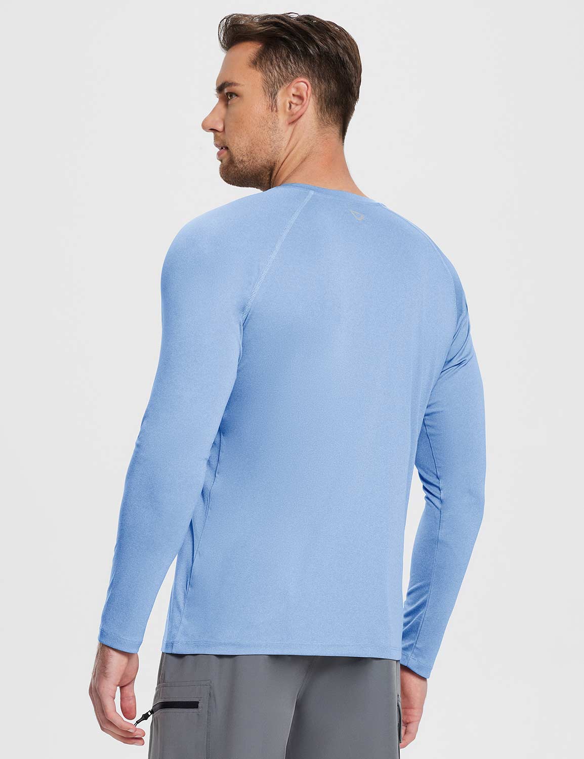 Flyleaf Men's UPF 50+ Crew Neck Long-Sleeve Sun Shirt - Image 4