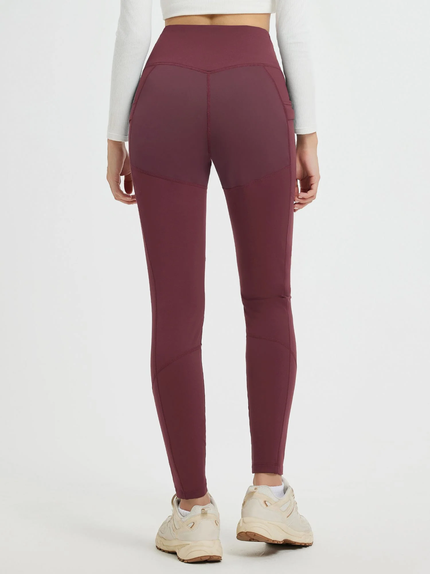Outdoor Multi-Pocket Slim-Fit Knit Fleece Pants - Image 11