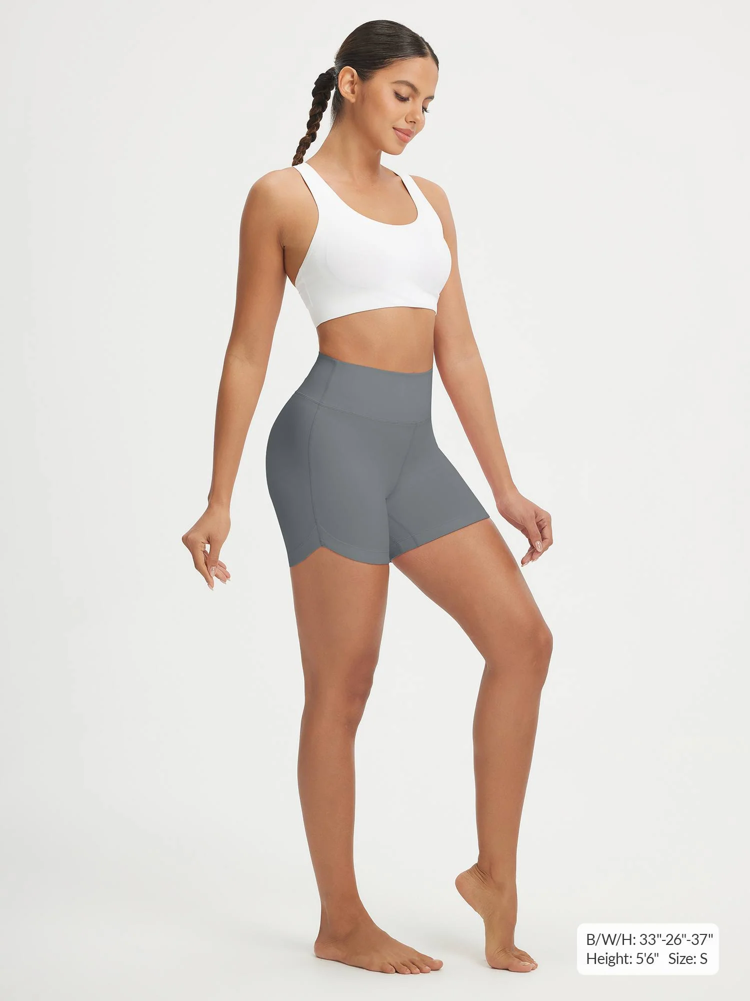 Baleaf Stretchy High-Rise Biker Short 5" - Image 32