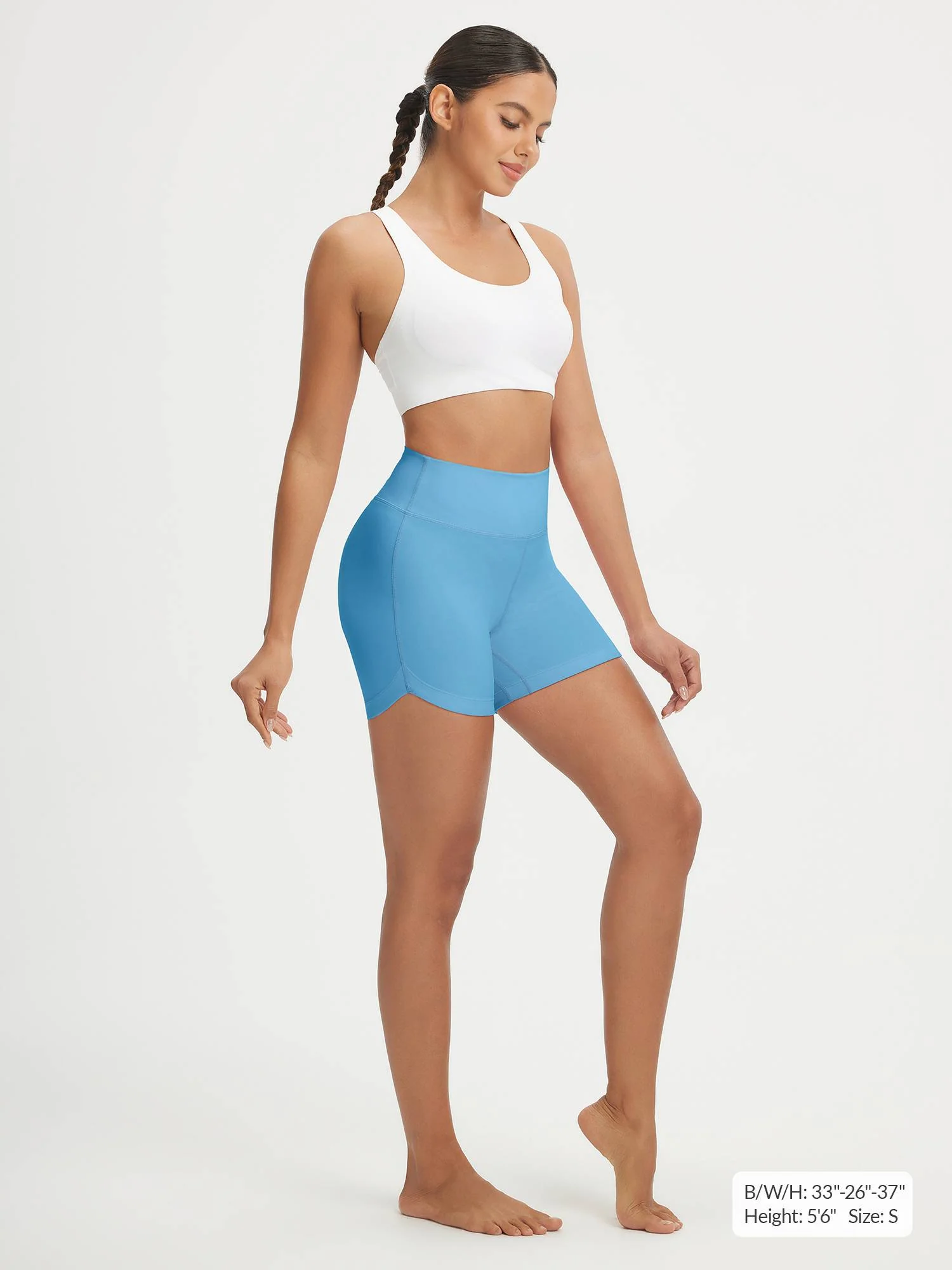 Baleaf Stretchy High-Rise Biker Short 5" - Image 8