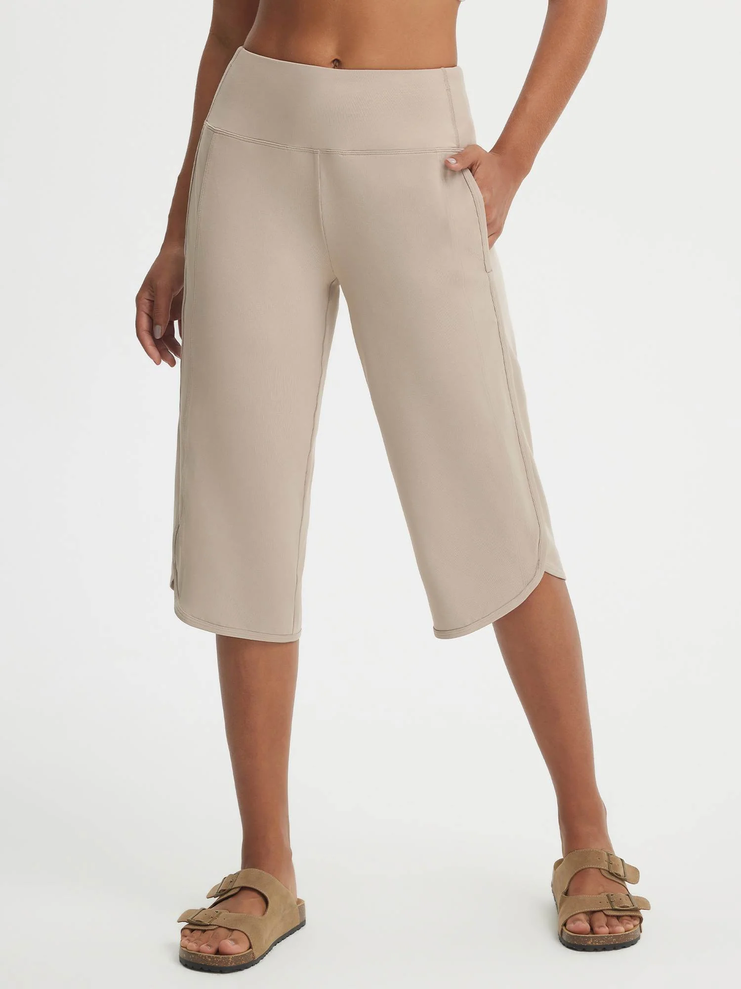 Baleaf Stretchy High-Rise Capri 17" - Image 13