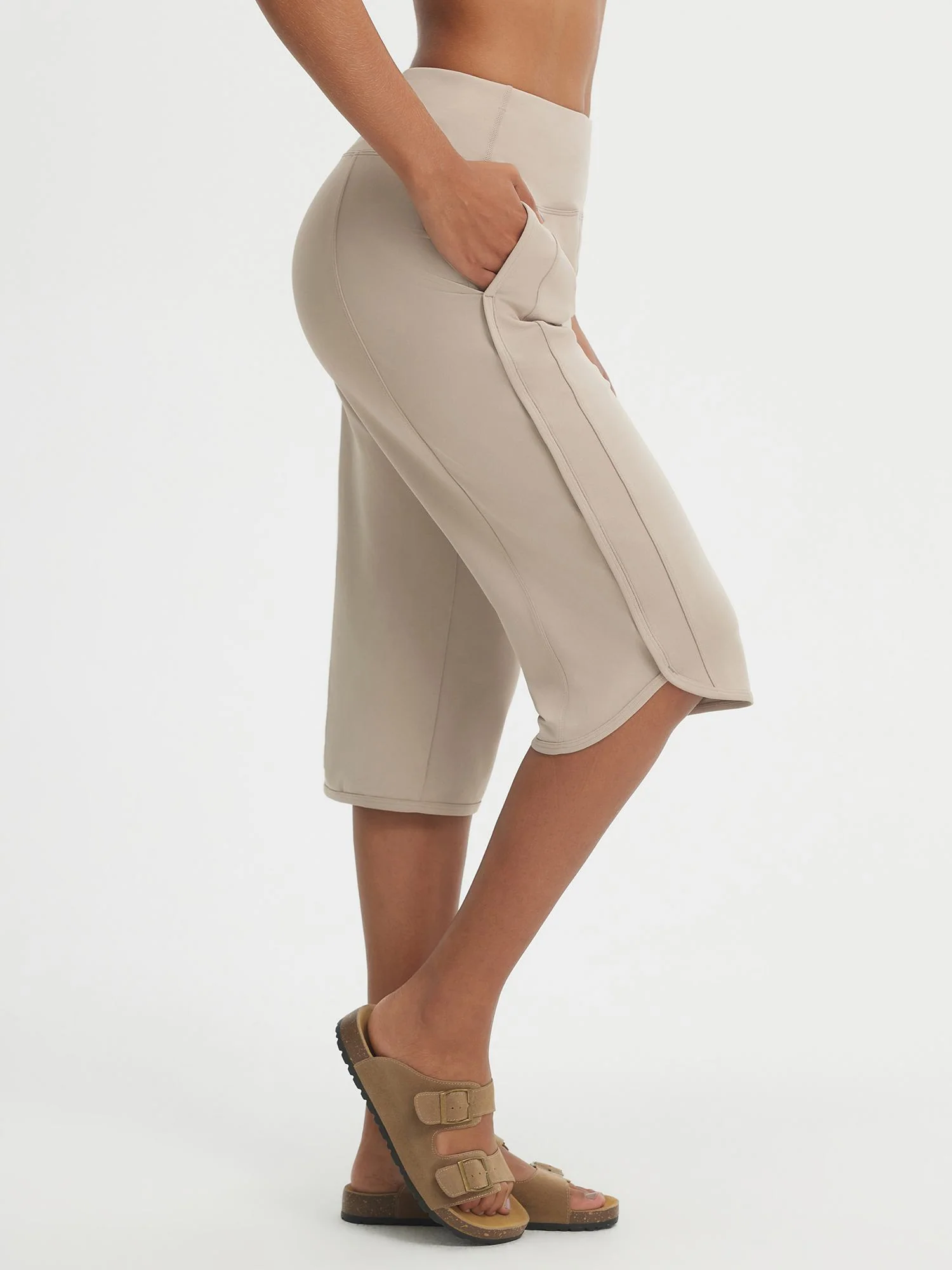 Baleaf Stretchy High-Rise Capri 17" - Image 17