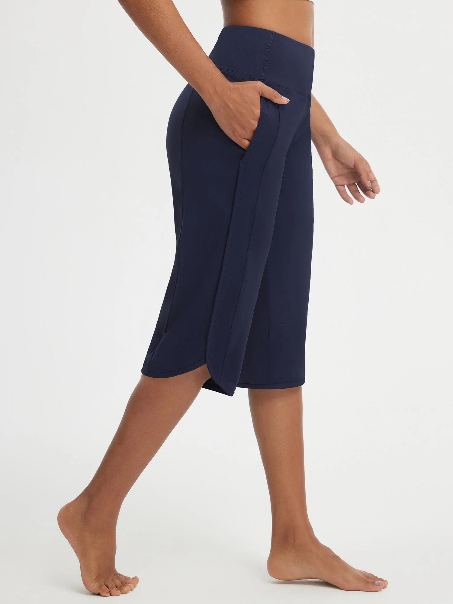 Baleaf Stretchy High-Rise Capri 17" - Image 28