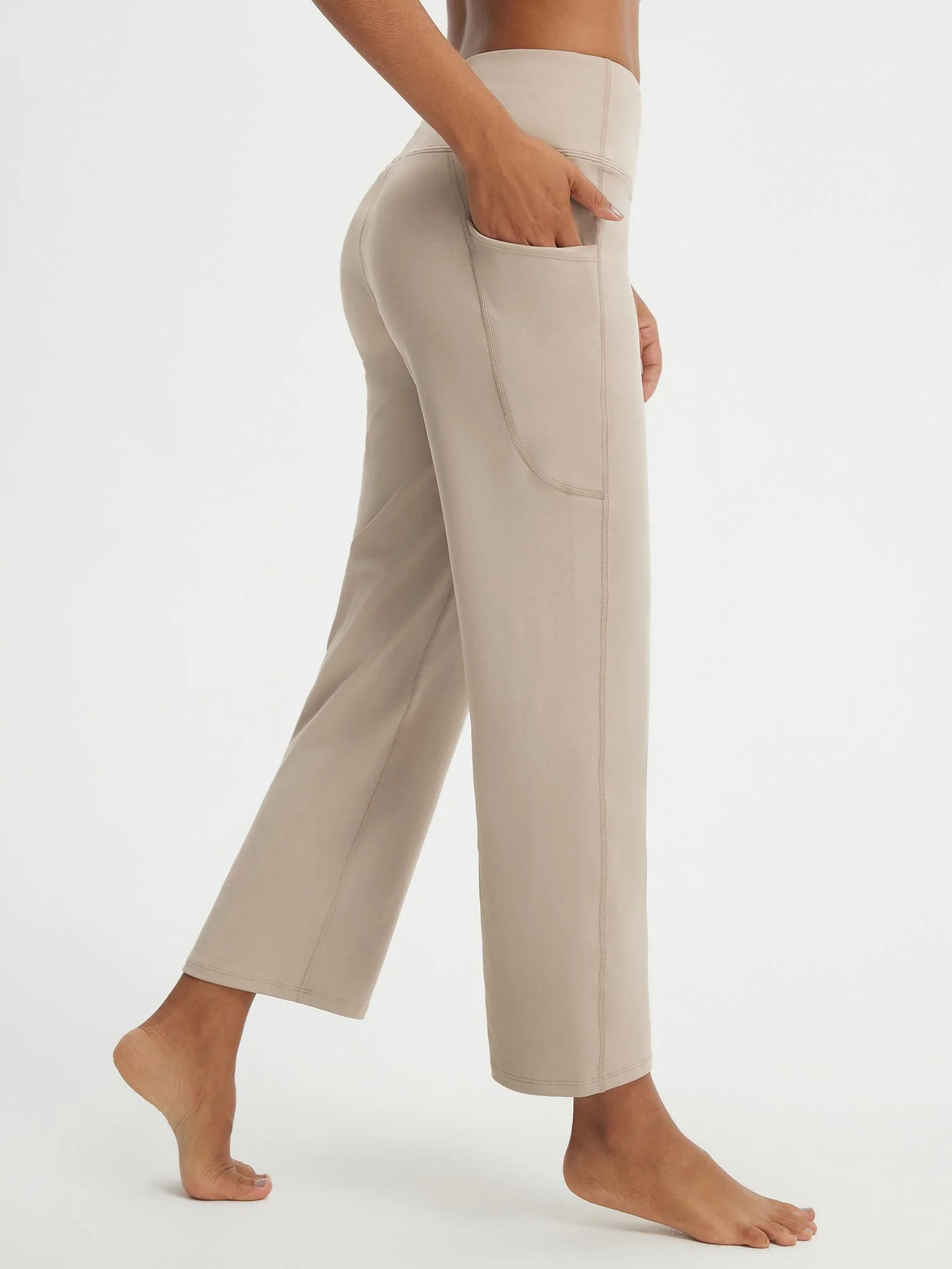 Baleaf Ultra-Soft High-Rise Wide Leg Pant 25" - Image 14