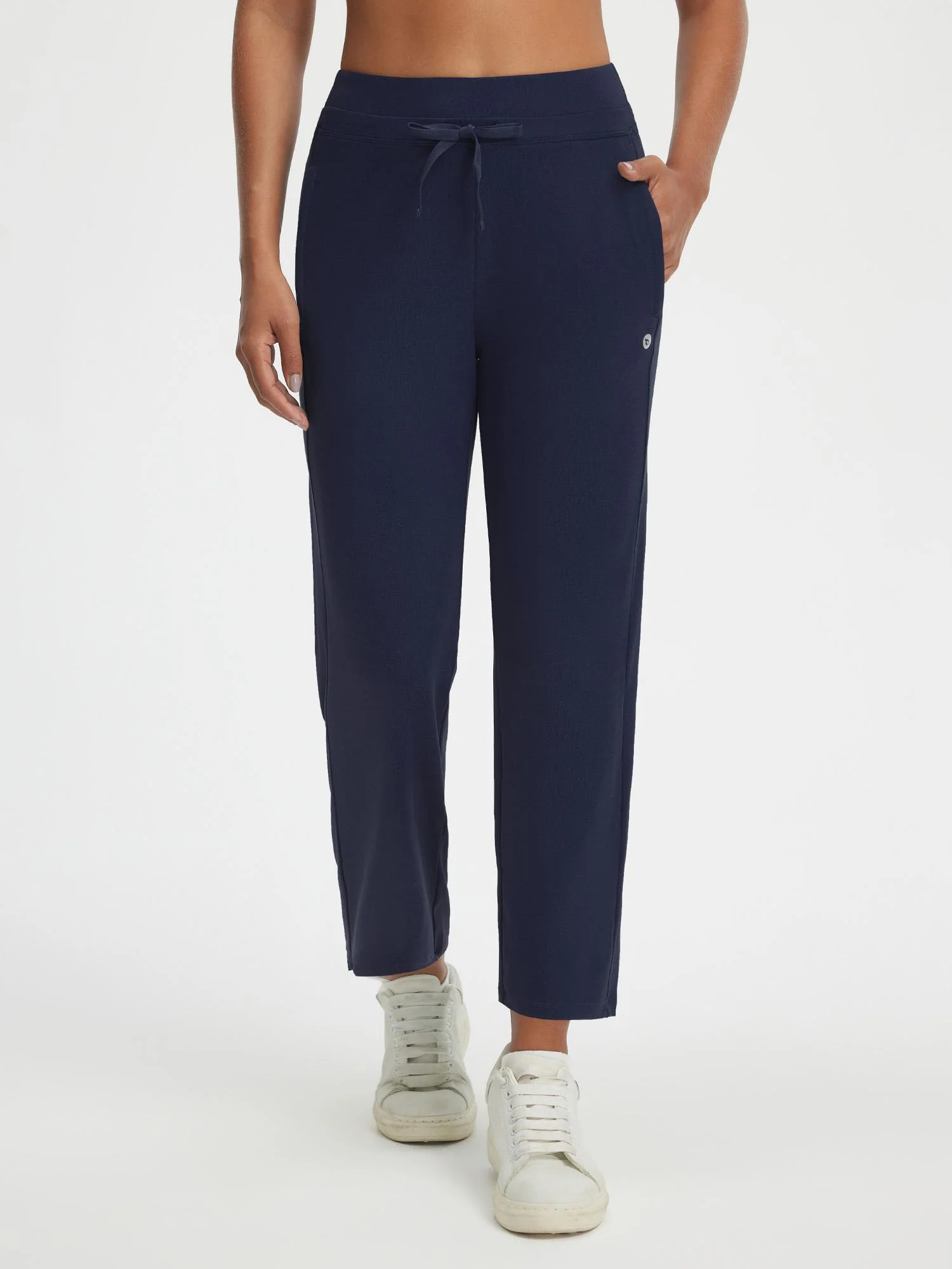Baleaf Ultra-Soft High-Rise Zipper Pockets Pant 25" - Image 7