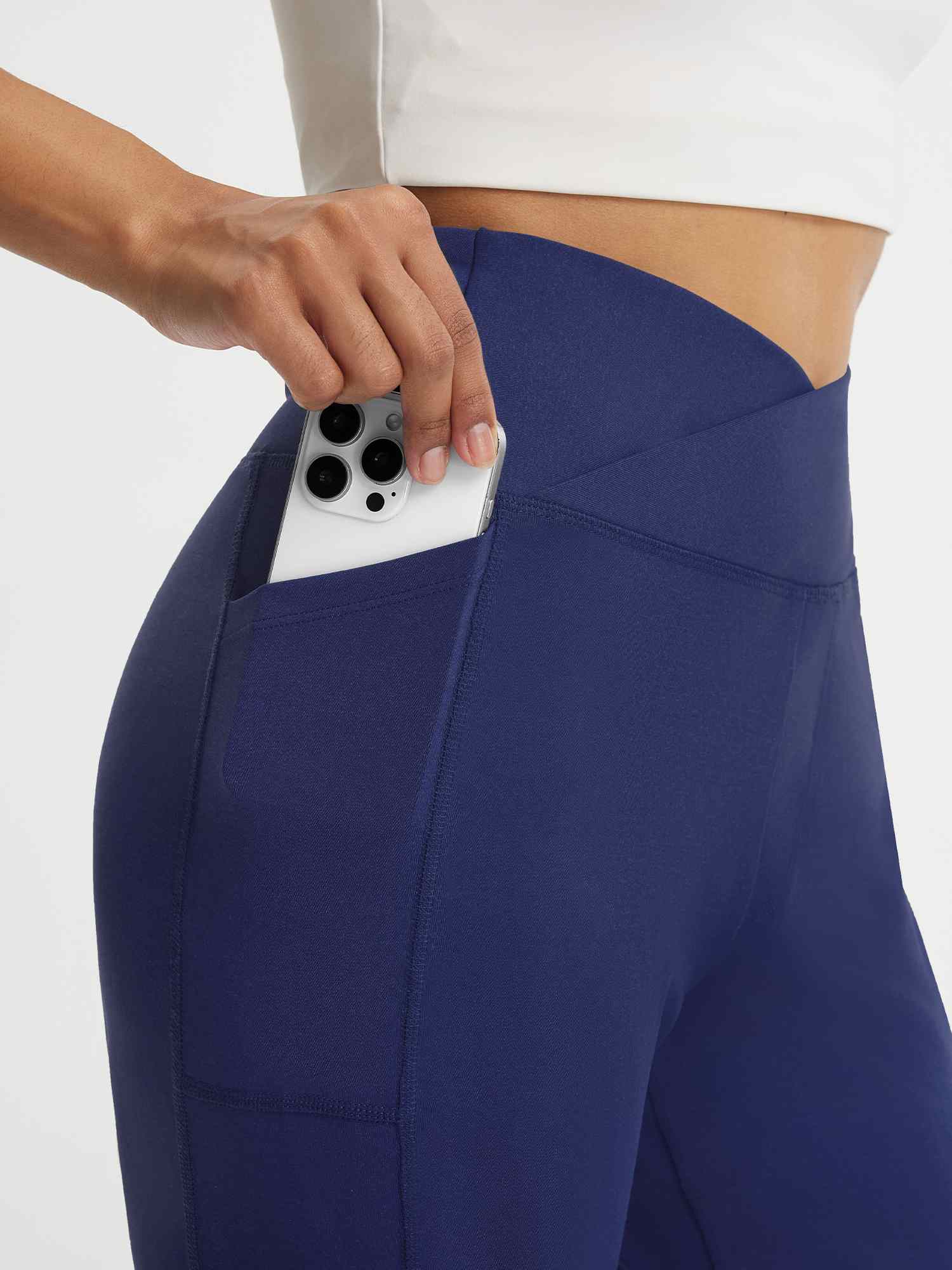 Baleaf Ultra-Soft V-Waist Bermuda Long Short 9" - Image 5
