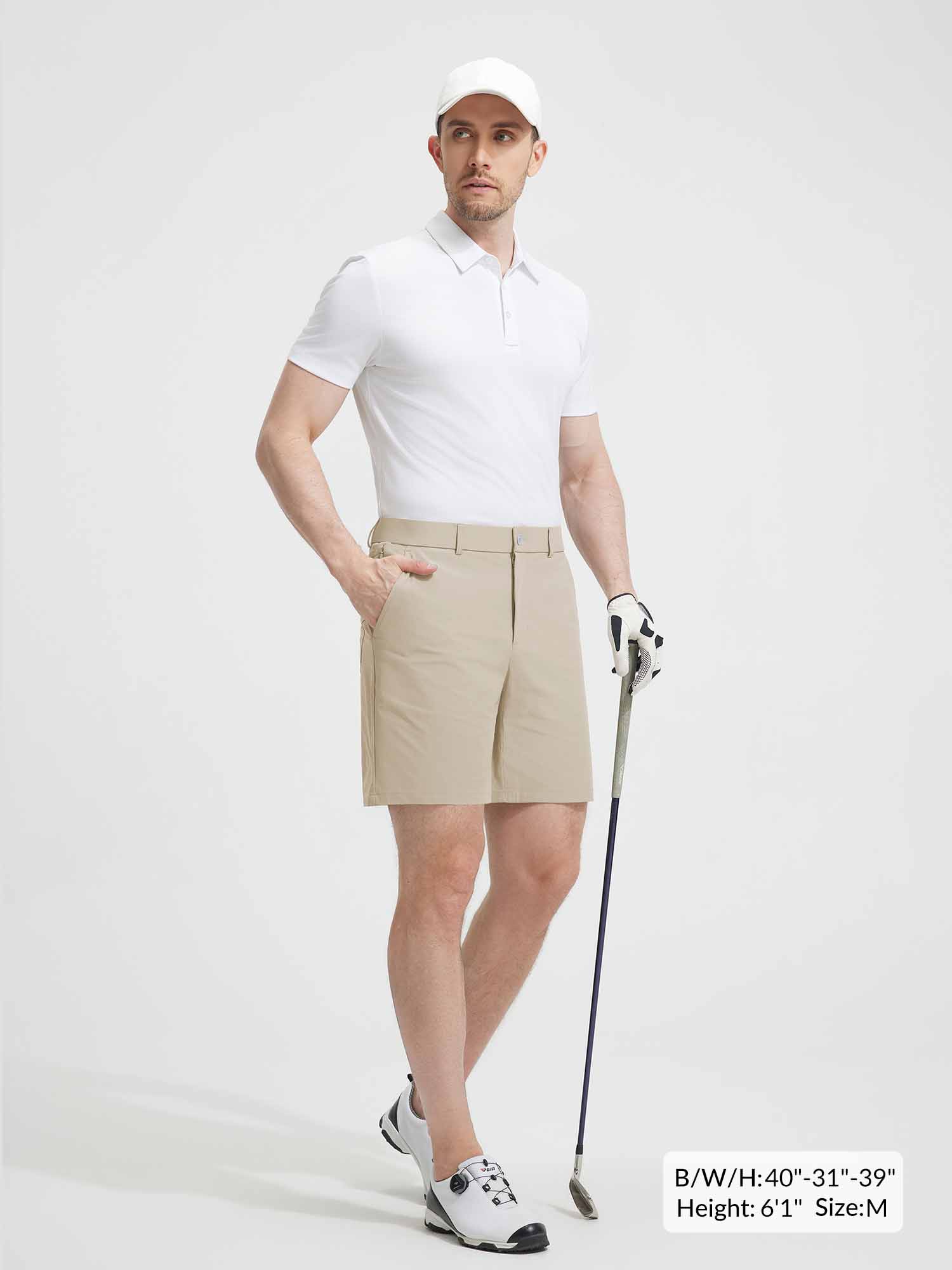 Baleaf UPF 50+ Classic Fit Golf Short 7" - Image 14