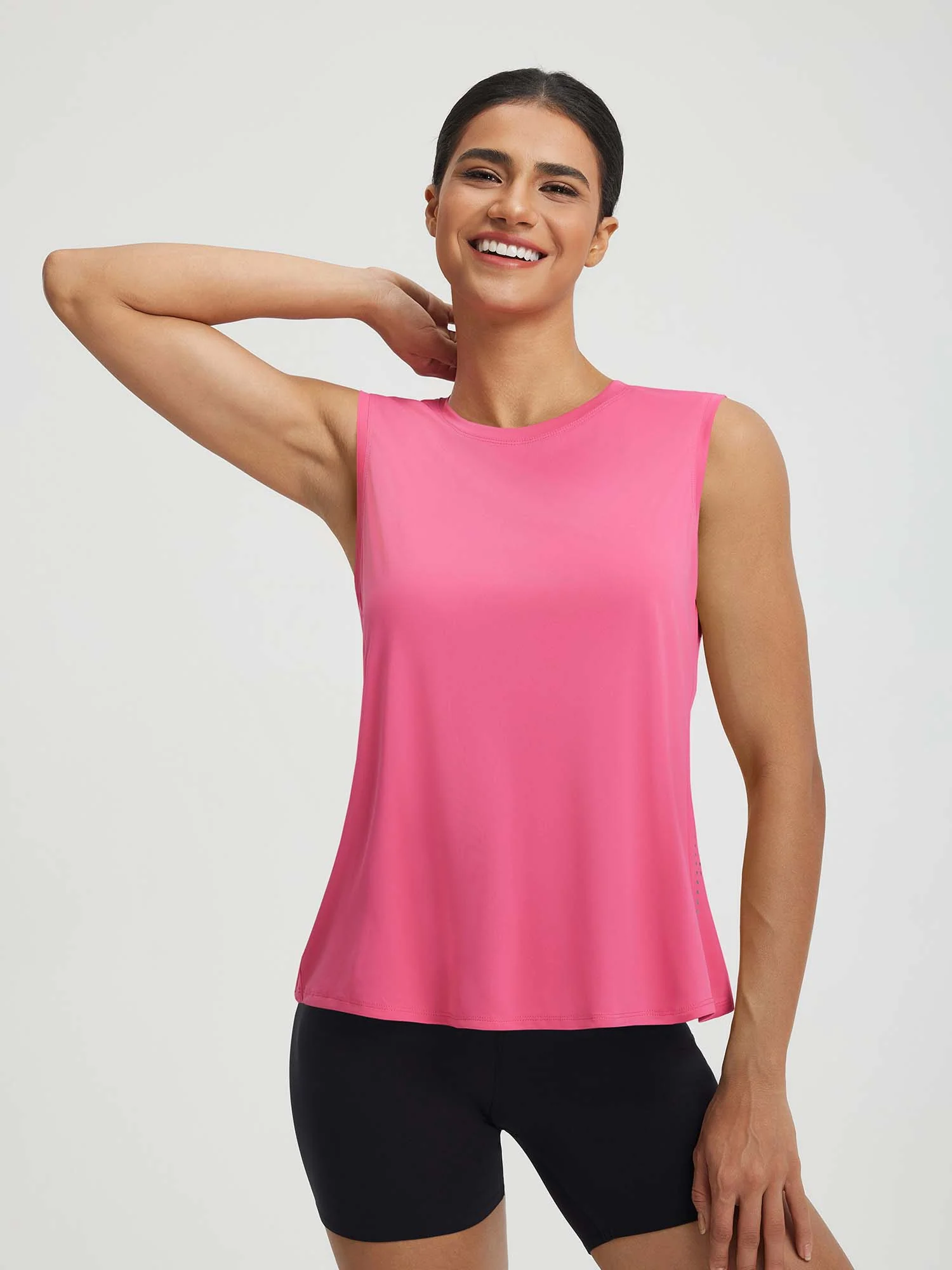Baleaf UPF 50+ Crop Open Back Tank Top - Image 13