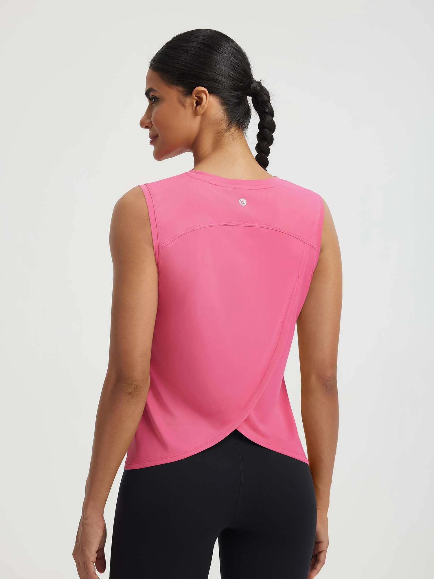 Baleaf UPF 50+ Crop Open Back Tank Top - Image 15