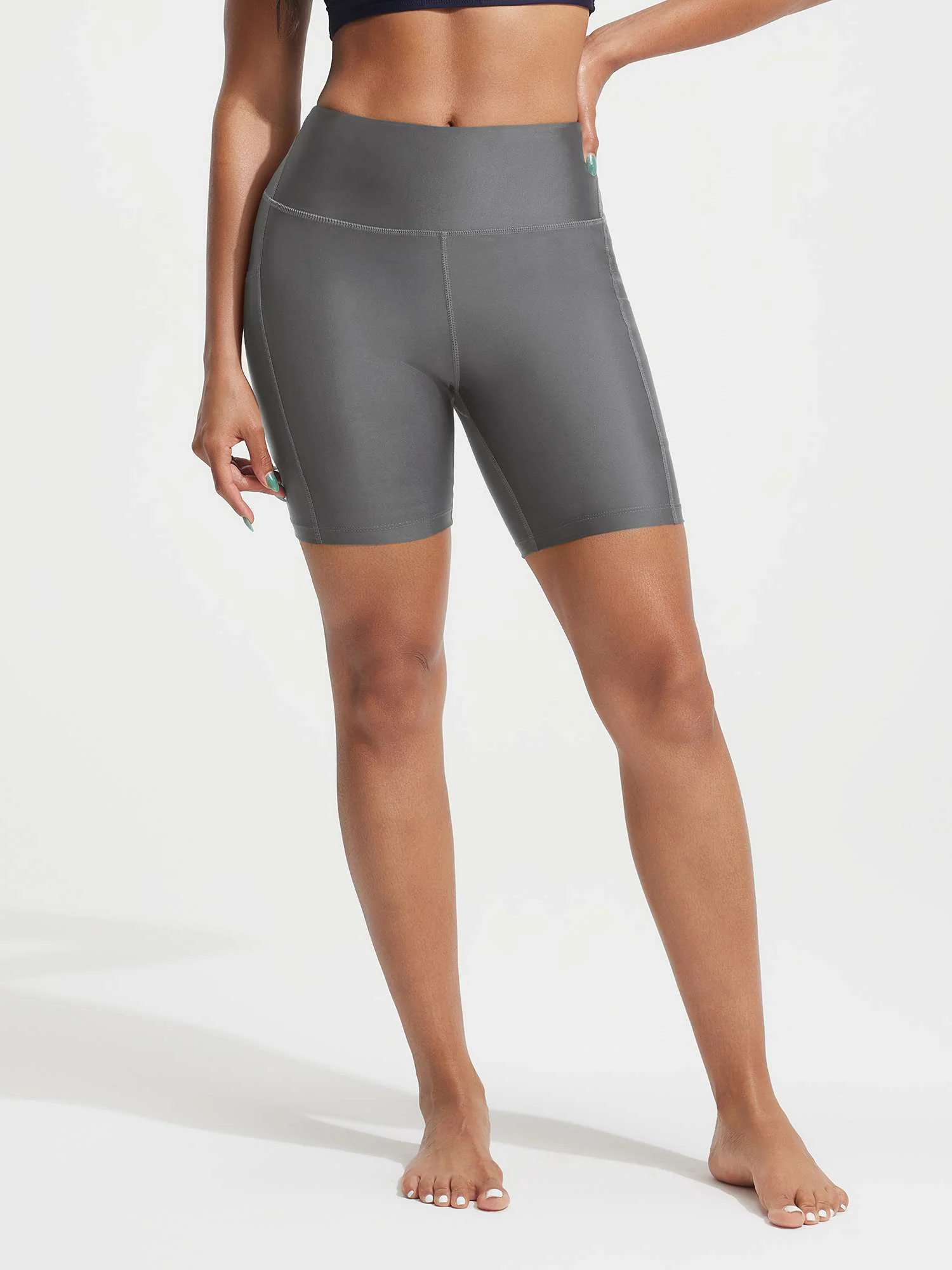 Baleaf UPF 50+ High-Rise Swim Shorts 6" - Image 20