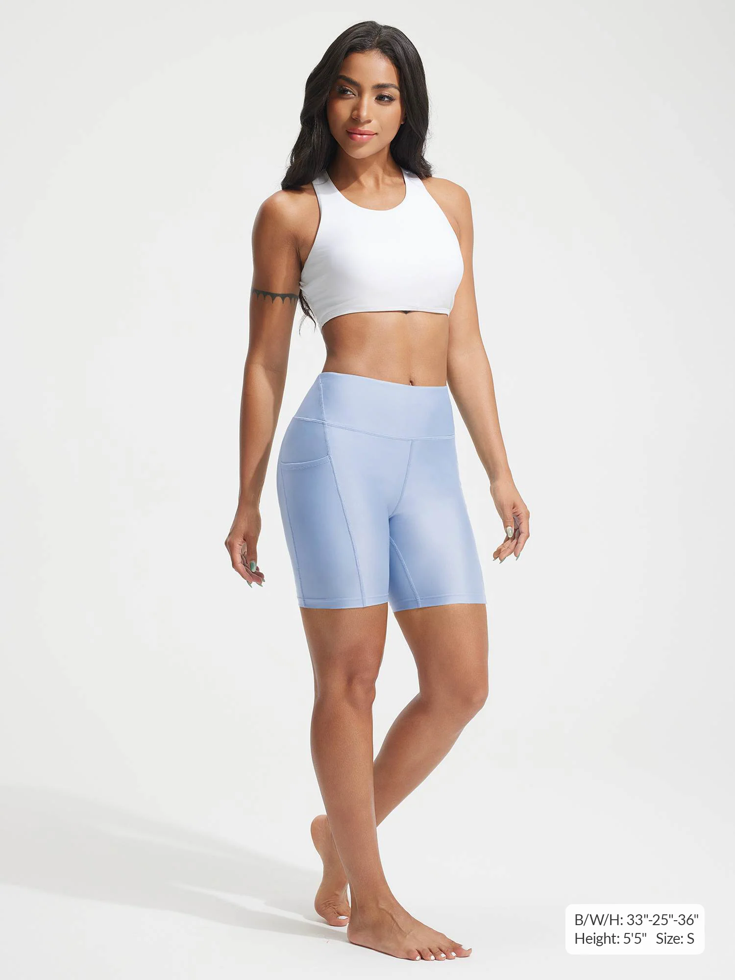 Baleaf UPF 50+ High-Rise Swim Shorts 6" - Image 25