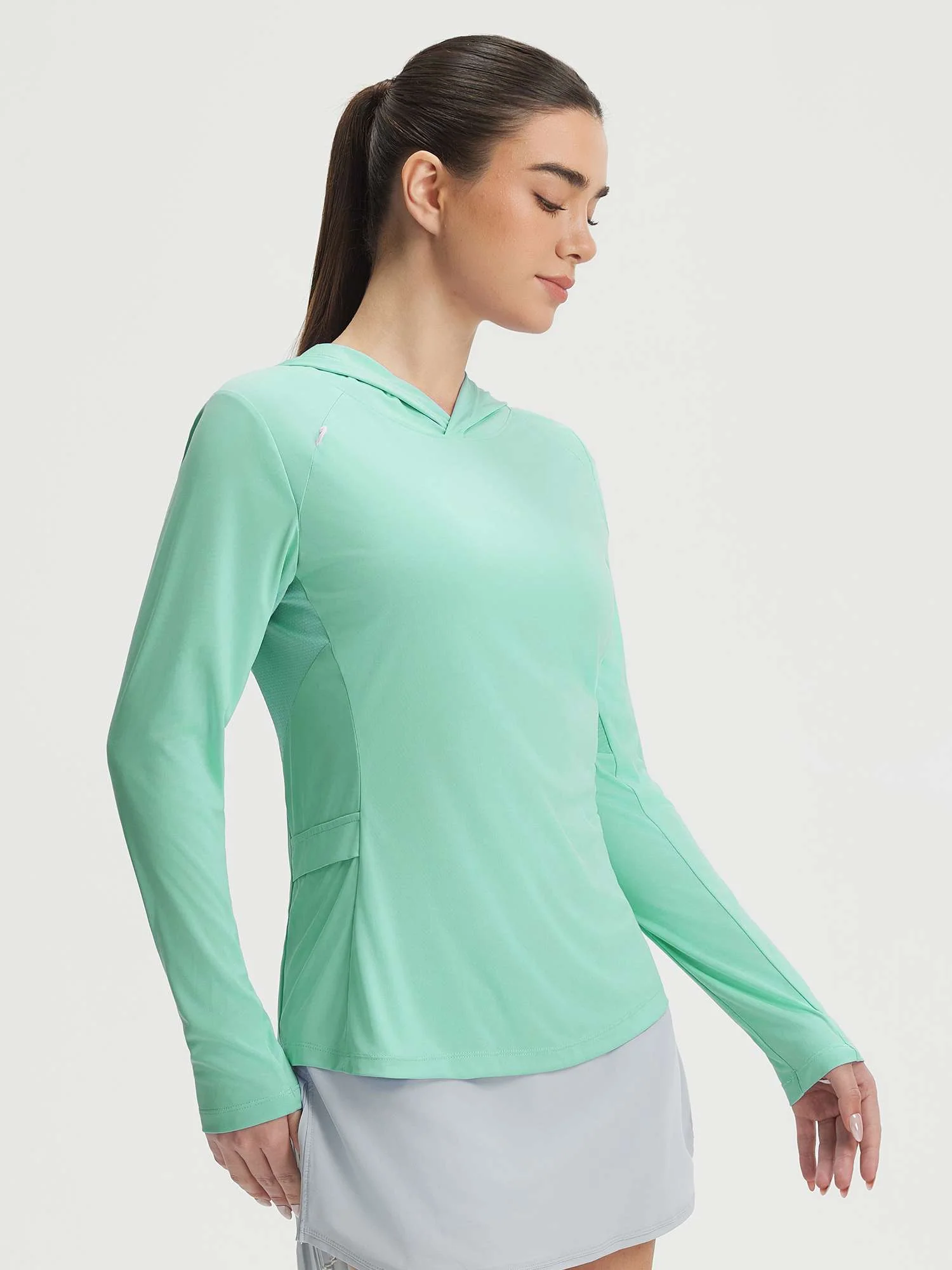 Baleaf UPF 50+ Lightweight Sun Shirts Hoodies - Image 15