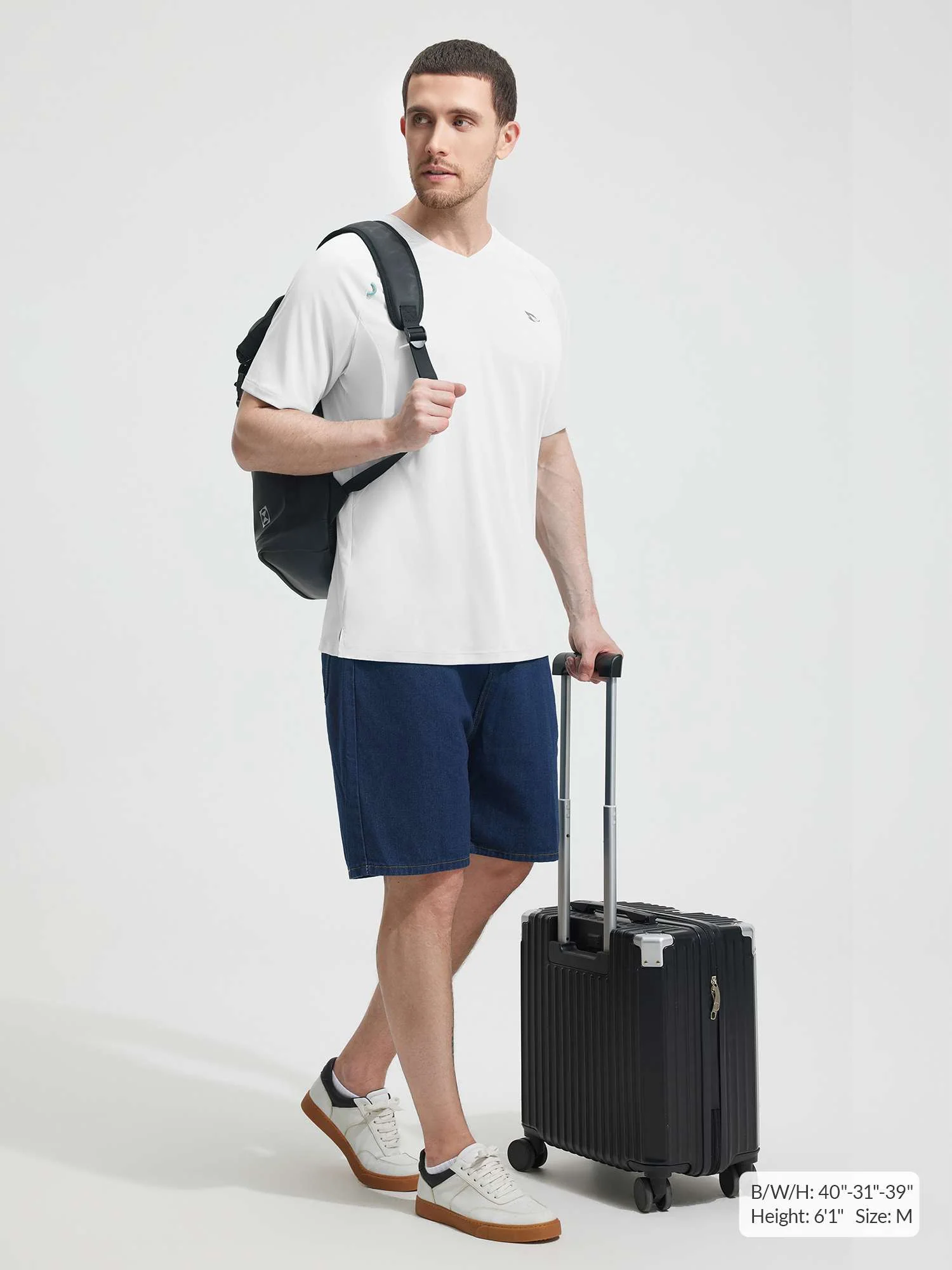 Baleaf UPF 50+ Quick-Dry V-Neck Shirt - Image 26