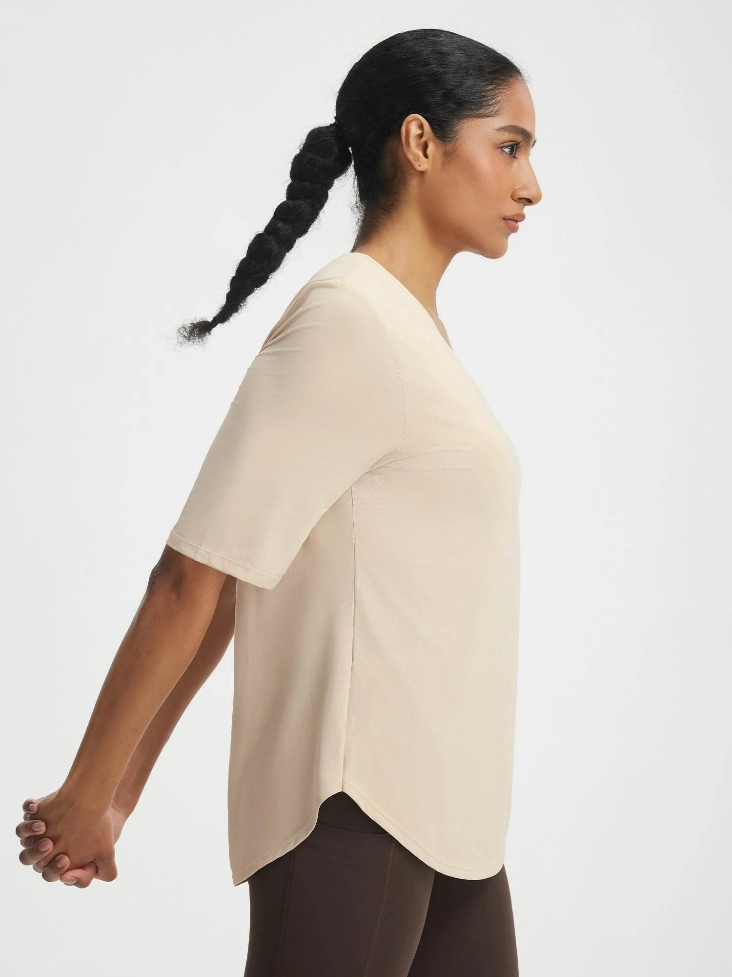 Baleaf UPF 50+ V Neck Half Sleeve Athletic Shirt - Image 15