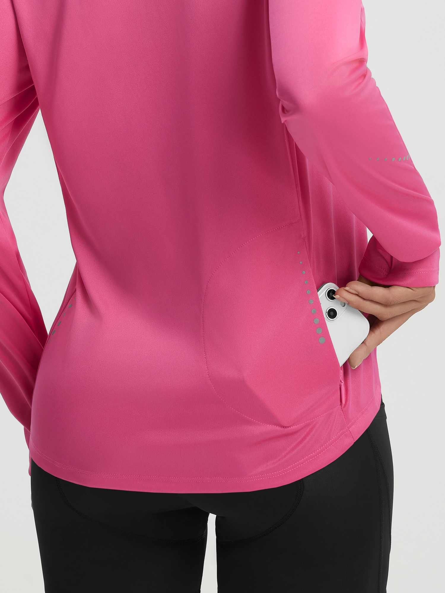 Baleaf UPF 50+ Half Zip Cycling Jersey - Image 8