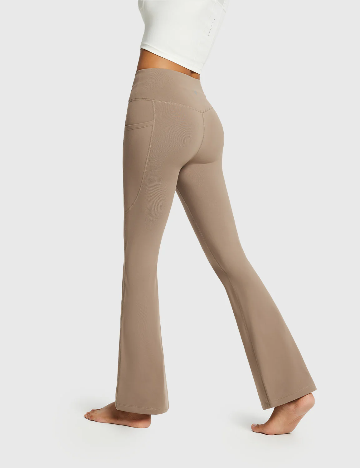 Laureate High-Rise Thermal Flared Pants - Image 16