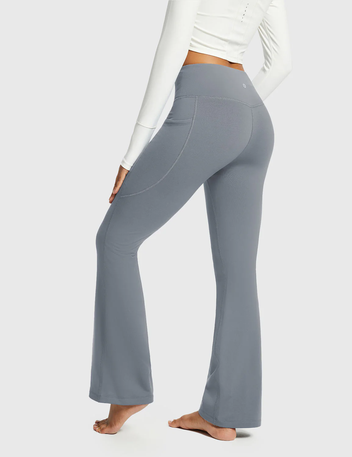 Laureate High-Rise Thermal Flared Pants - Image 22