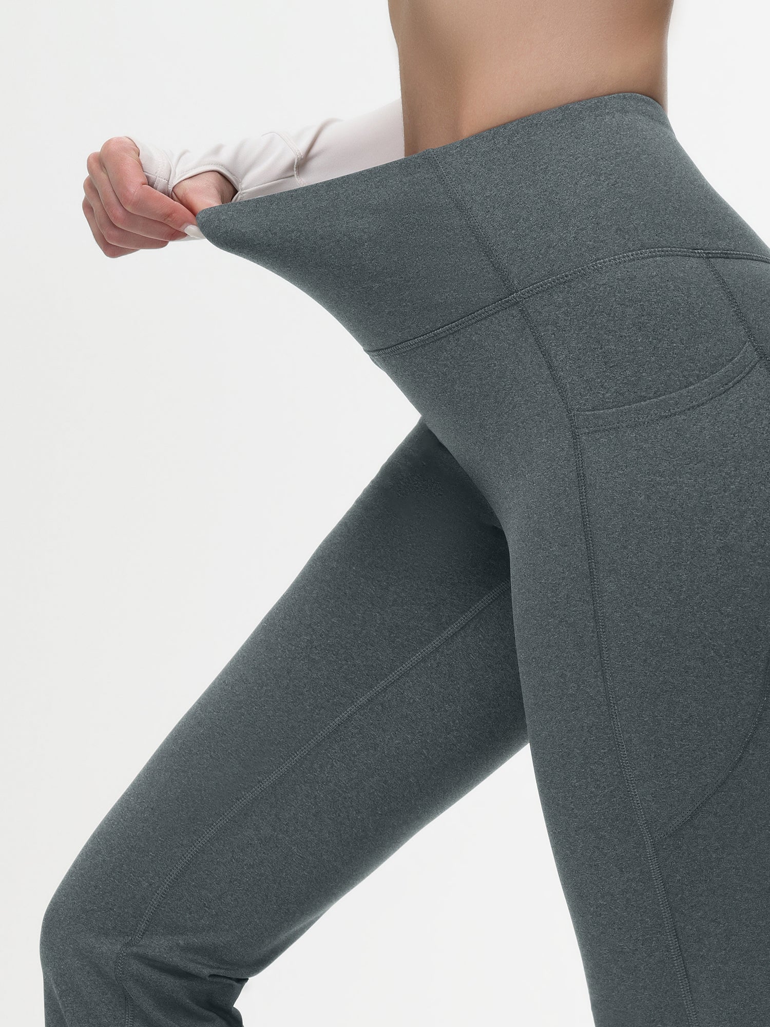 Laureate High-Rise Thermal Flared Pants - Image 29