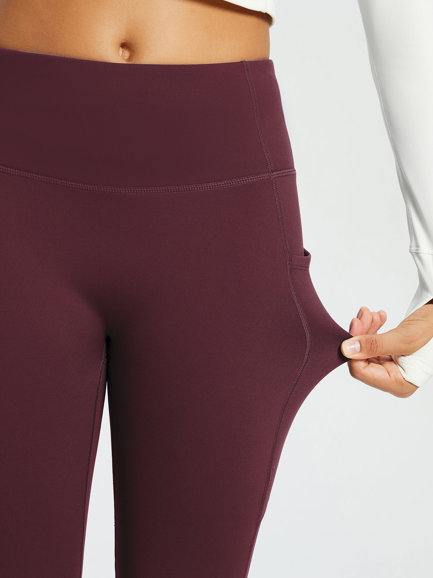 Laureate High-Rise Thermal Flared Pants - Image 35