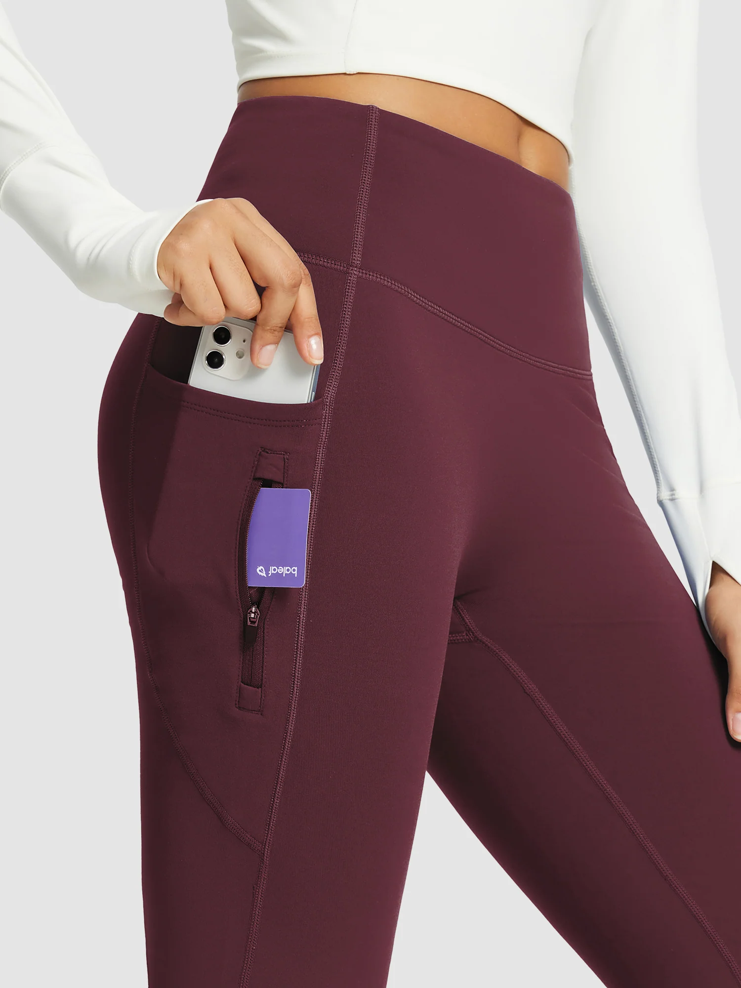 Laureate High-Rise Thermal Flared Pants - Image 36
