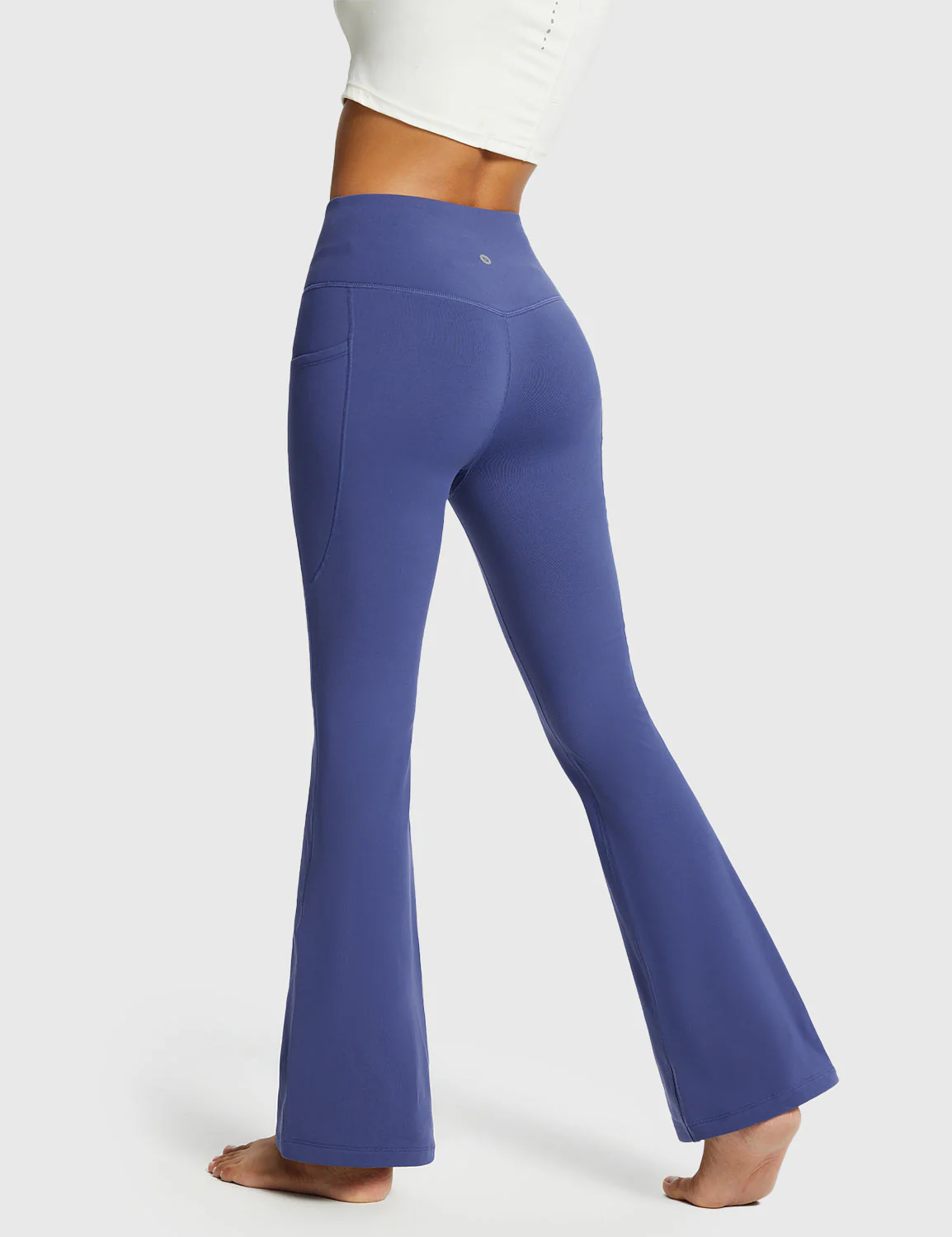 Laureate High-Rise Thermal Flared Pants - Image 4