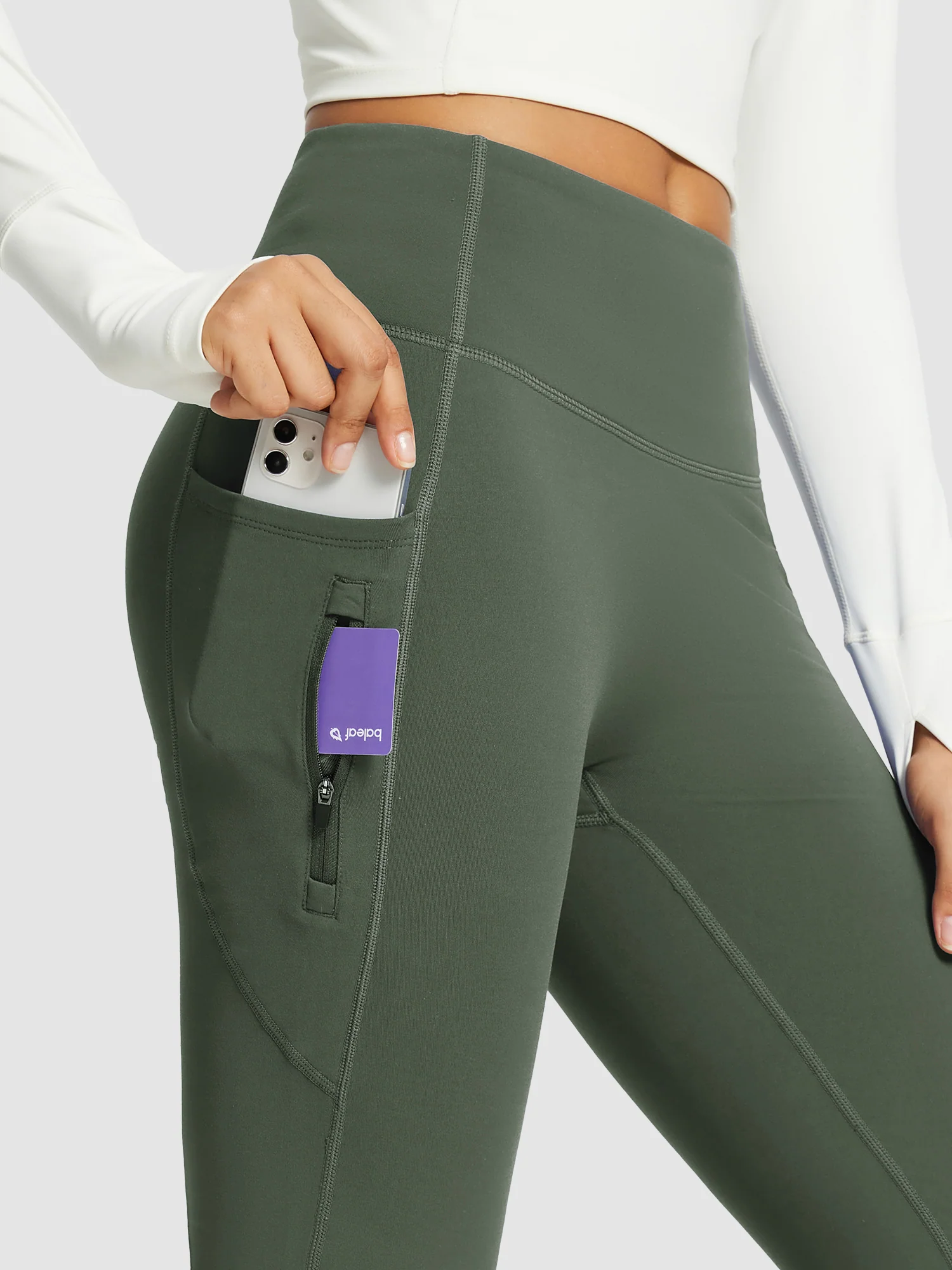 Laureate High-Rise Thermal Flared Pants - Image 42