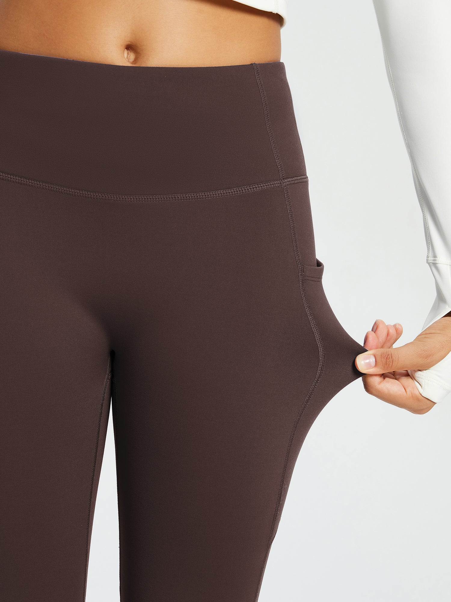 Laureate High-Rise Thermal Flared Pants - Image 47