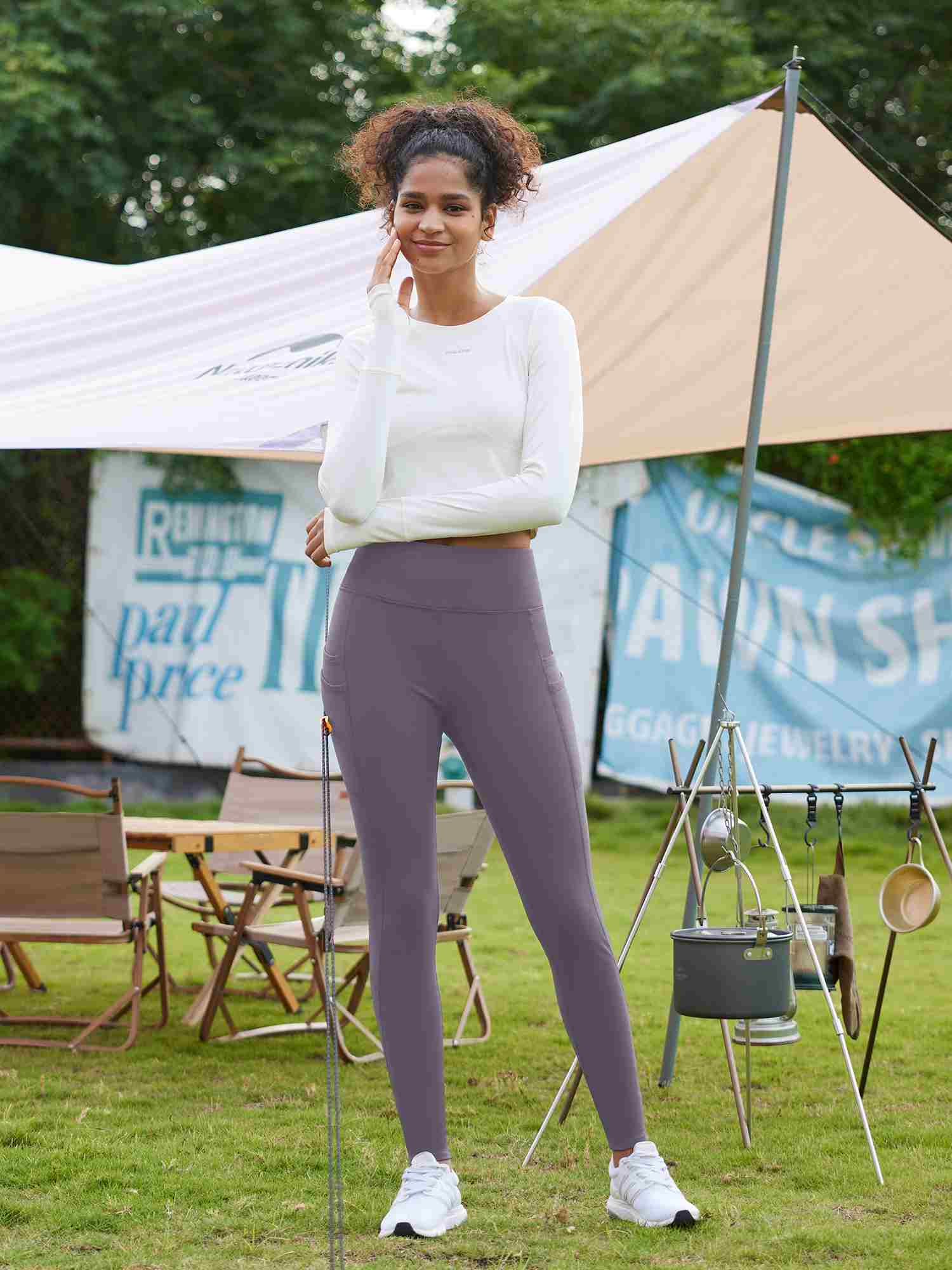 Laureate Thermal Zipper Pocket leggings - Image 51