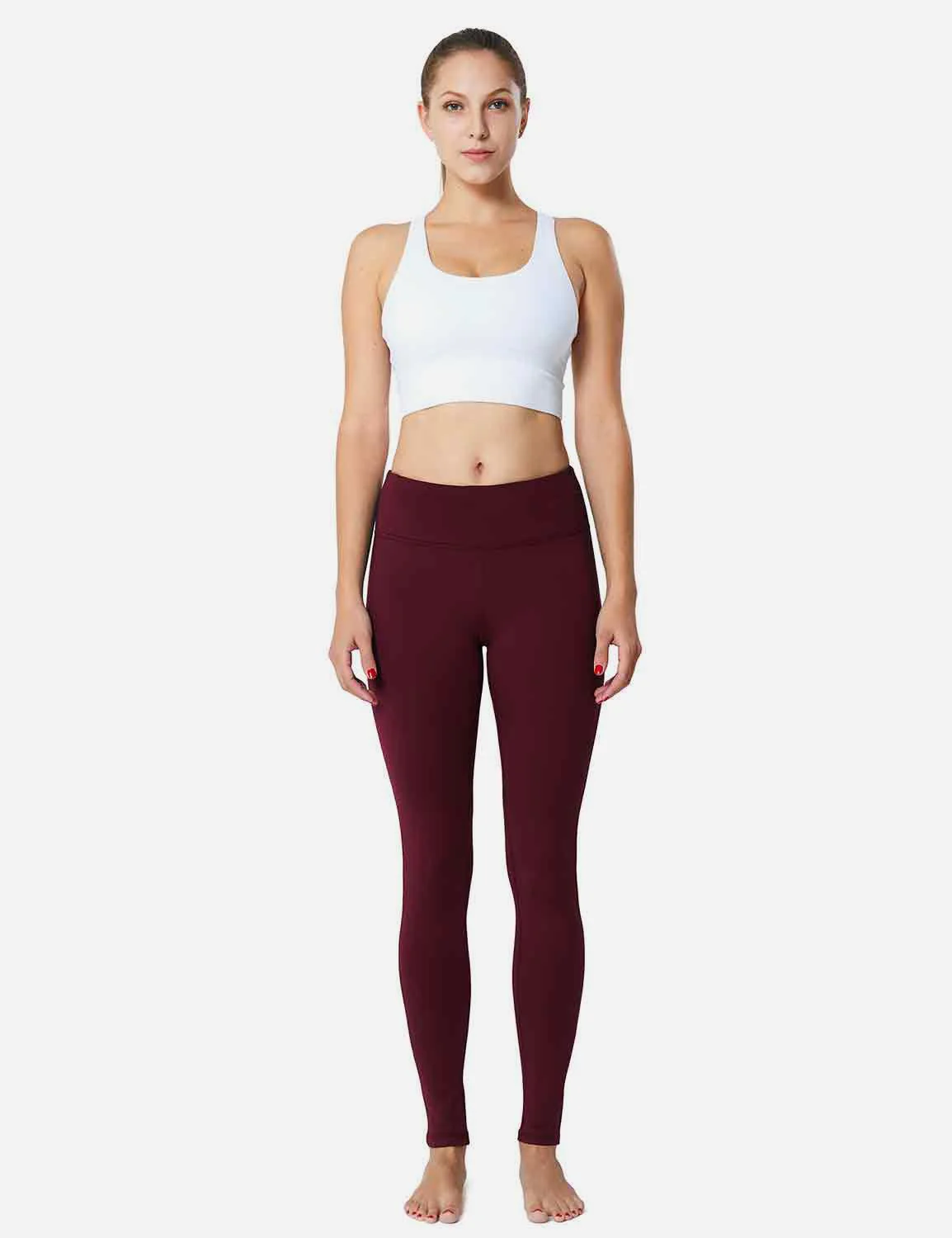 Laureate Brushed Fabric Yoga Thermal Leggings - Image 10