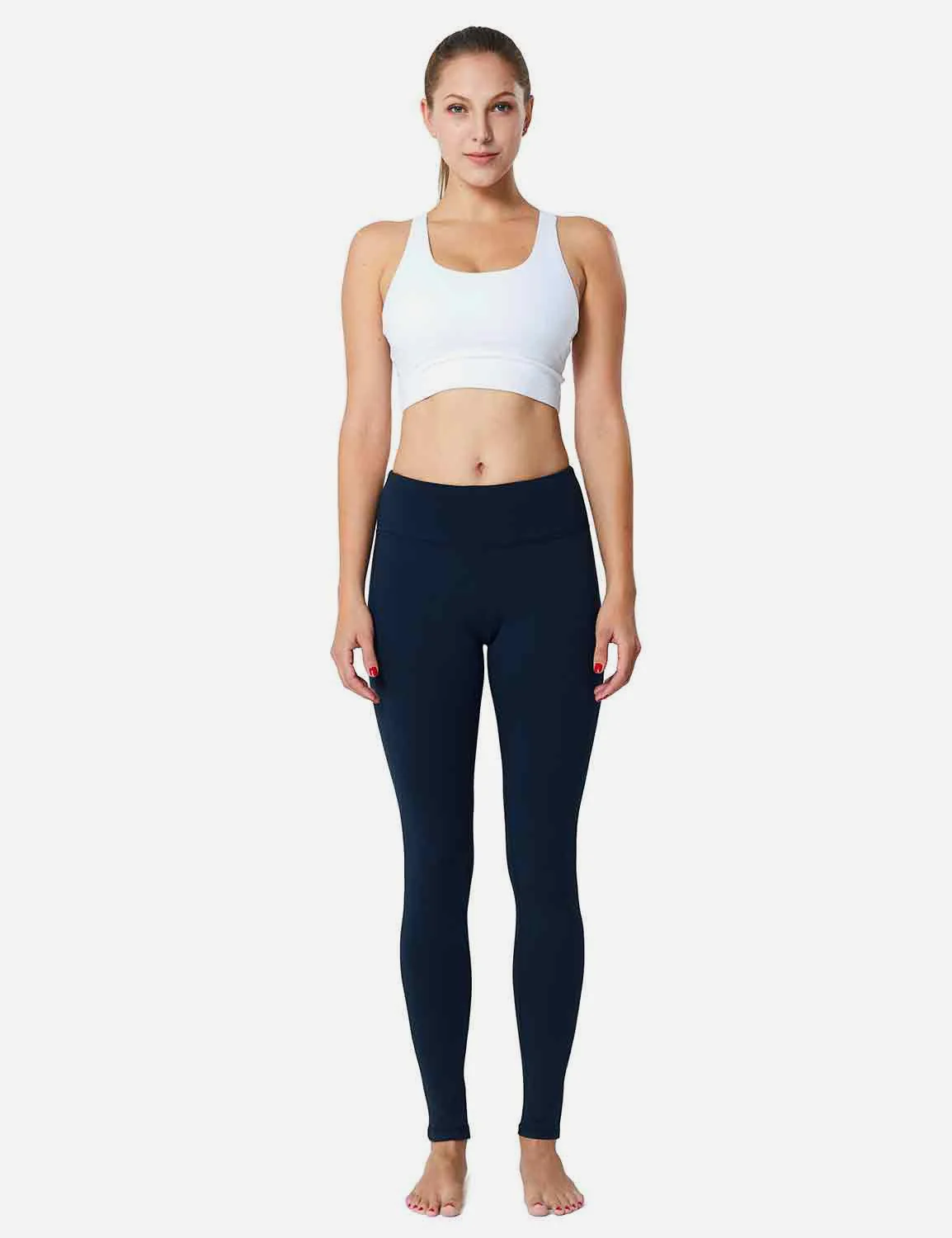 Laureate Brushed Fabric Yoga Thermal Leggings - Image 22