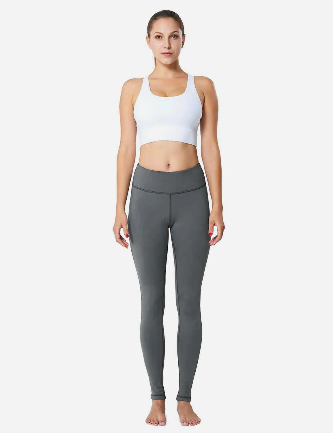 Laureate Brushed Fabric Yoga Thermal Leggings - Image 26