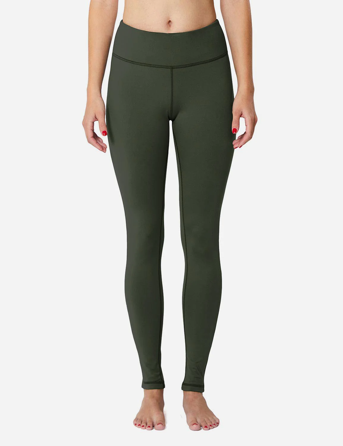 Laureate Brushed Fabric Yoga Thermal Leggings - Image 3