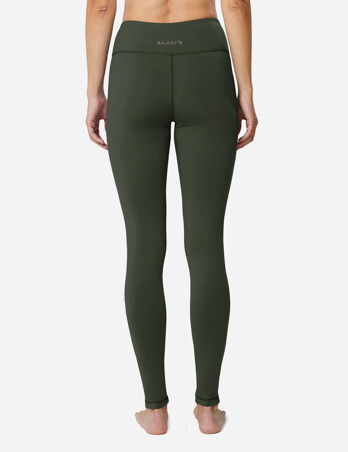 Laureate Brushed Fabric Yoga Thermal Leggings - Image 4