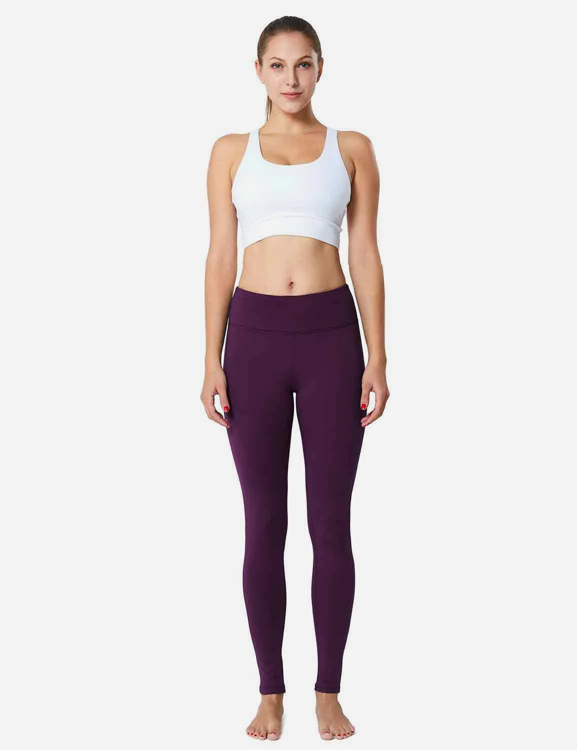 Laureate Brushed Fabric Yoga Thermal Leggings - Image 6