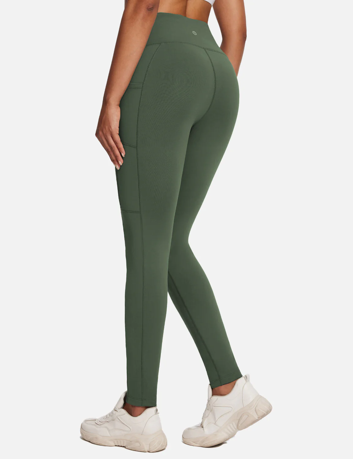 Laureate High-Rise Zipper Pockets Thermal Leggings - Image 21