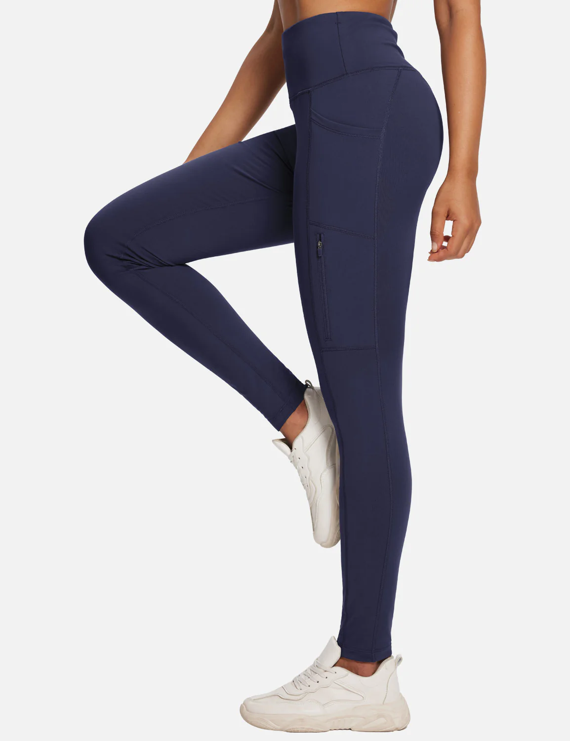 Laureate High-Rise Zipper Pockets Thermal Leggings - Image 39
