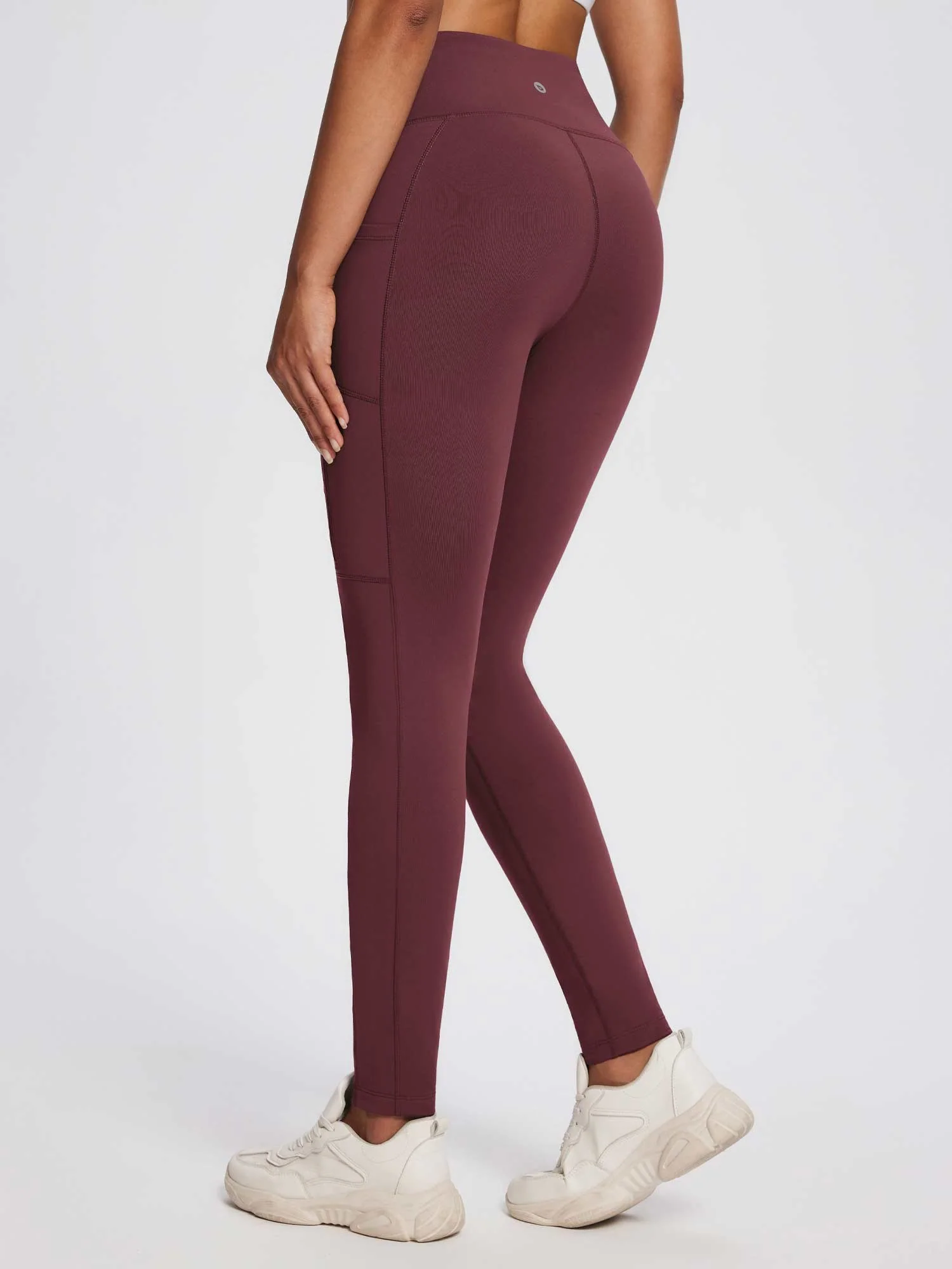 Laureate High-Rise Zipper Pockets Thermal Leggings - Image 58